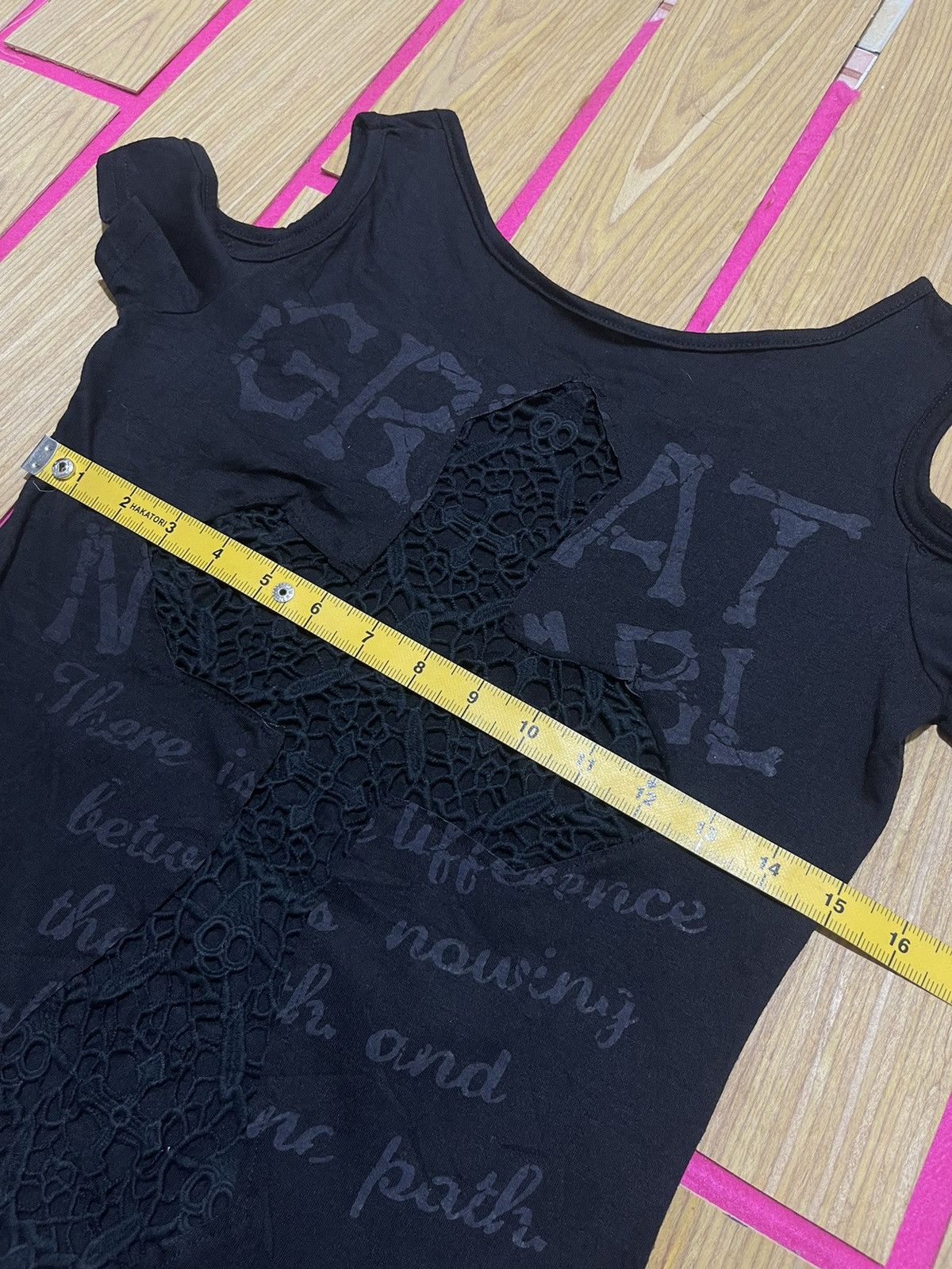 If Six Was Nine Y2K TANK TOP REFINEMENT picture skull style Size M / US 6-8 / IT 42-44 - 10 Thumbnail