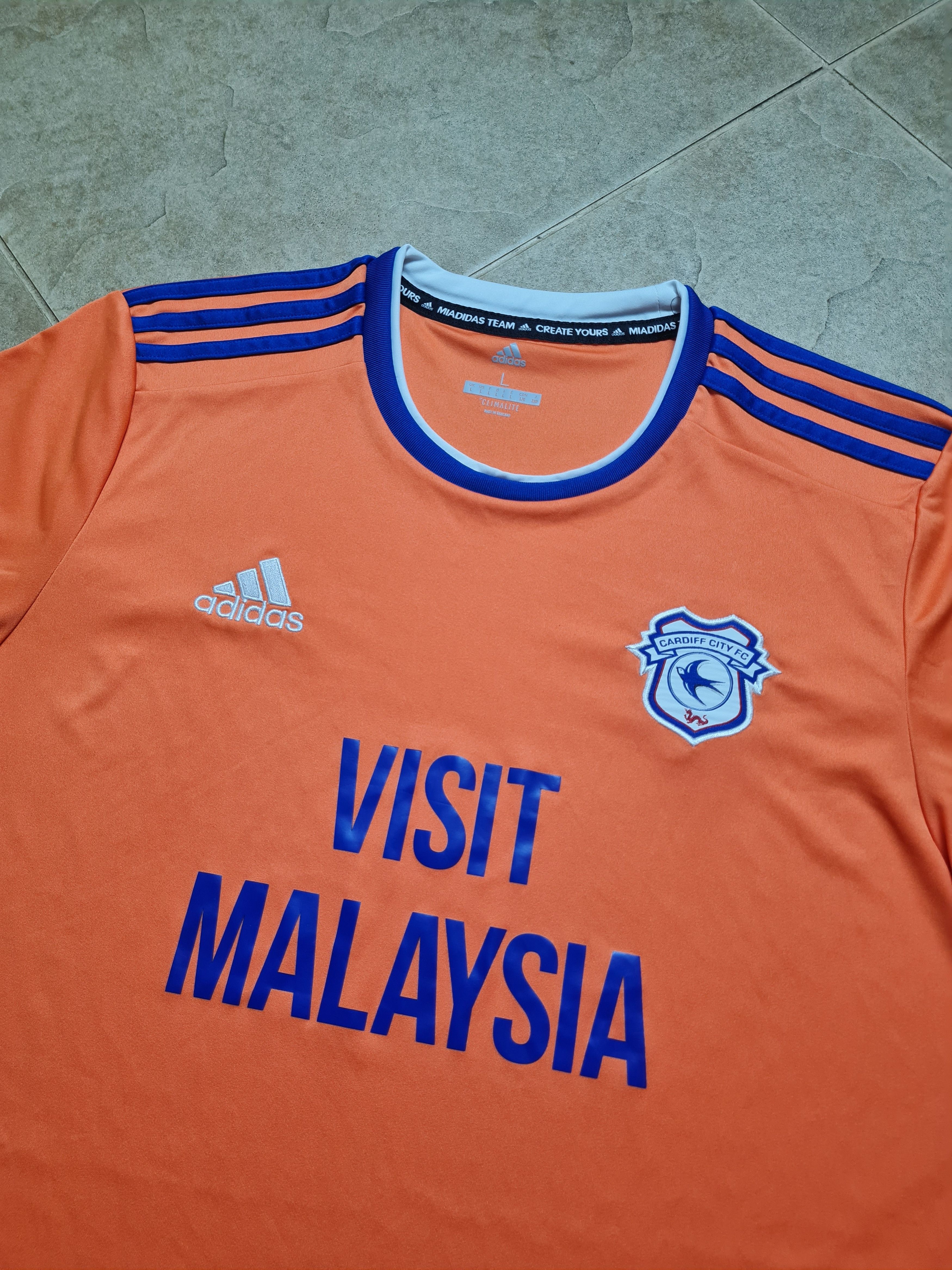 Adidas Jersey Soccer Adidas Cardiff City Football Shirt 2019/2020 L Size US L / EU 52-54 / 3 - 6 Thumbnail