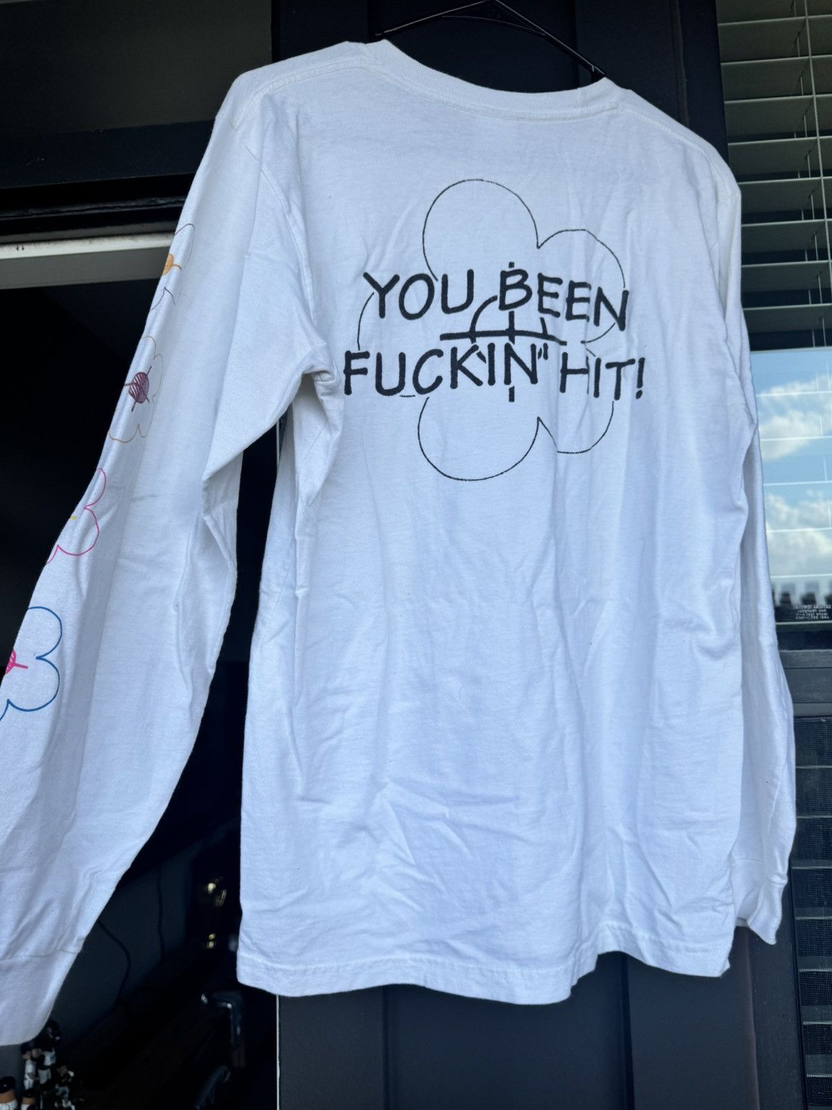 Supreme Supreme Flower Target Long Sleeve Tee Size US M / EU 48-50 / 2 - 3 Thumbnail