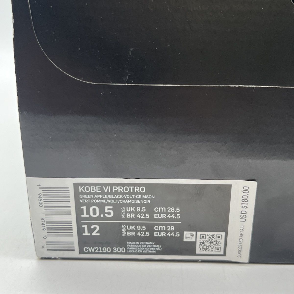 Nike Zoom Kobe 6 protro grinch Size US 10.5 / EU 43-44 - 6 Thumbnail