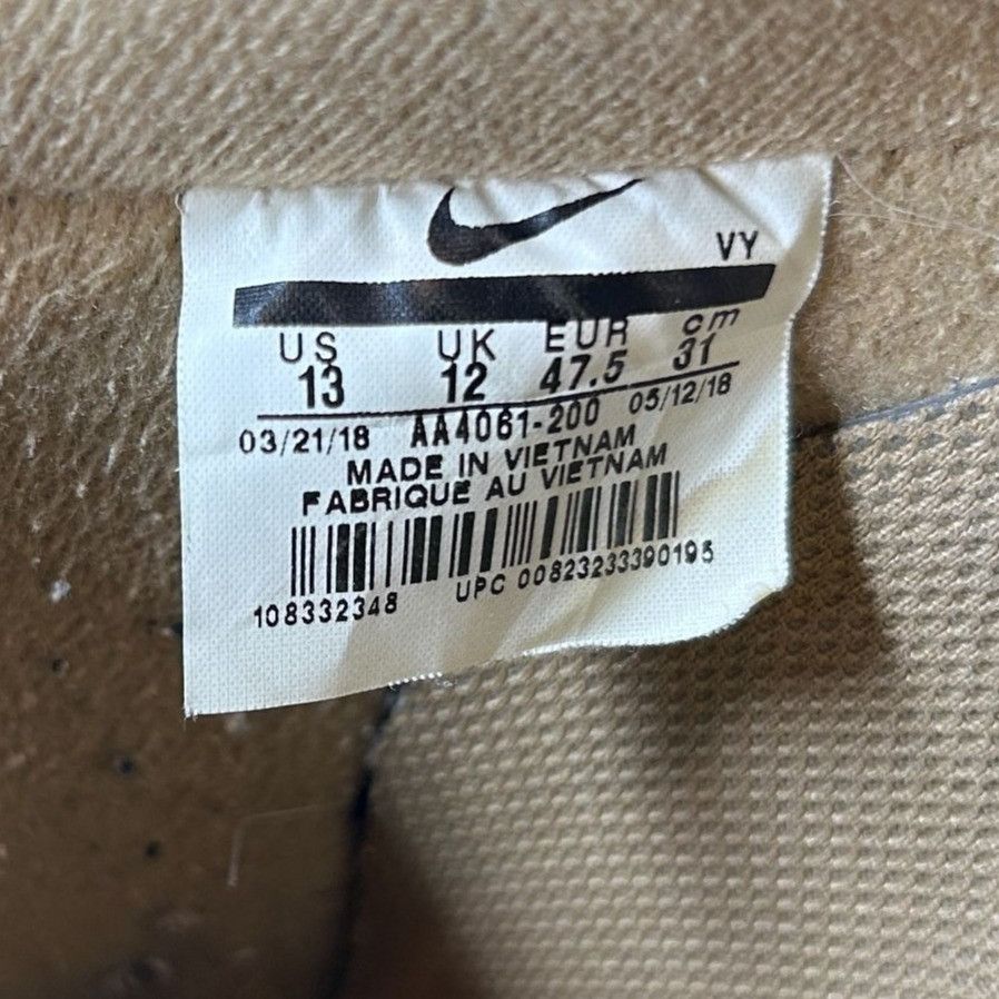 Nike Nike Air Force 1 Low Flax Wheat Gum Nubuck Sneakers AA4061-2 Size US 13 / EU 46 - 9 Thumbnail