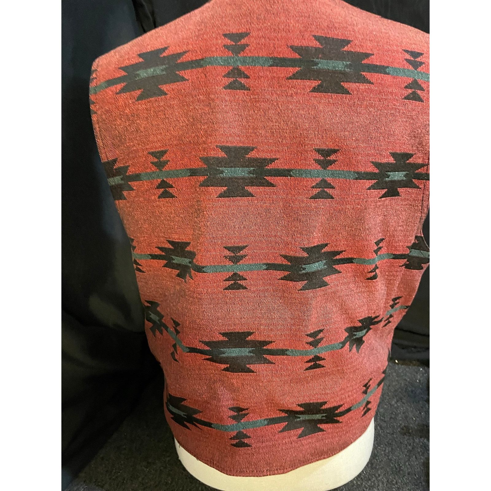 True Grit Vintage TRUE GRIT Southwestern Aztec Design Vest USA Women’s Size XS / US 0-2 / IT 36-38 - 4 Thumbnail
