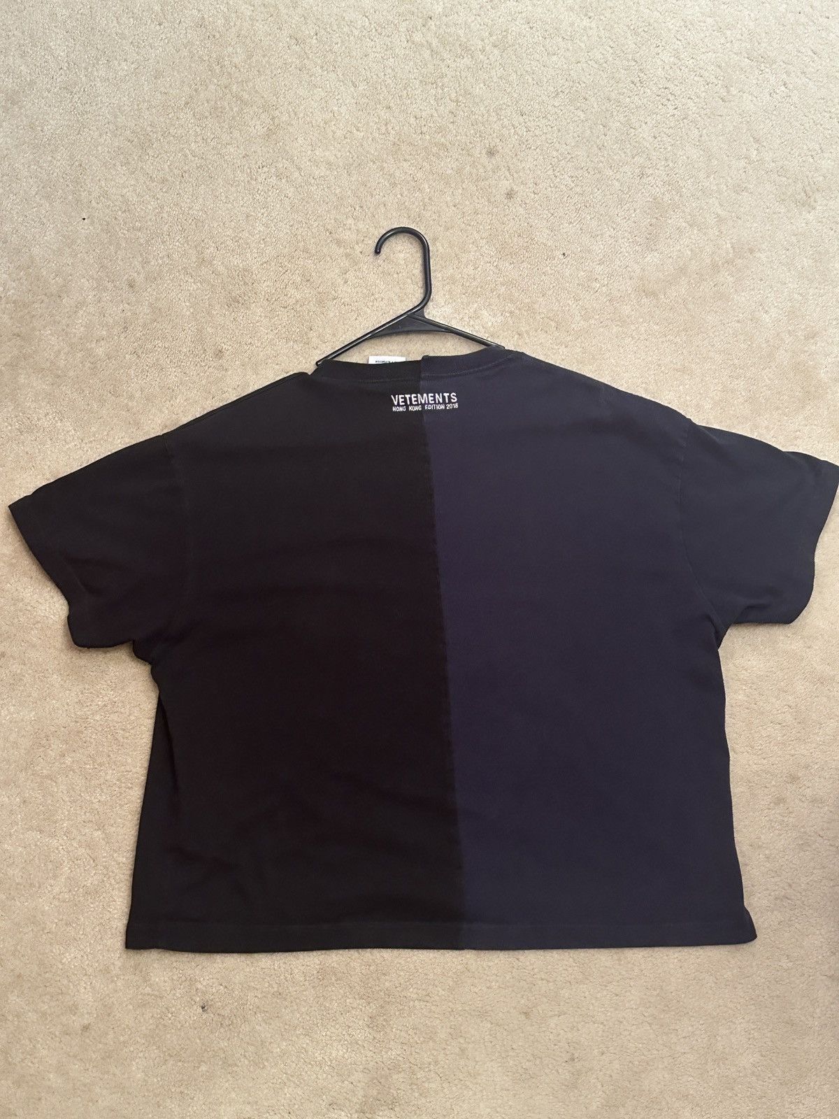 Umbro × Vetements Vetements x Umbro Split Tee Size US M / EU 48-50 / 2 - 2 Thumbnail