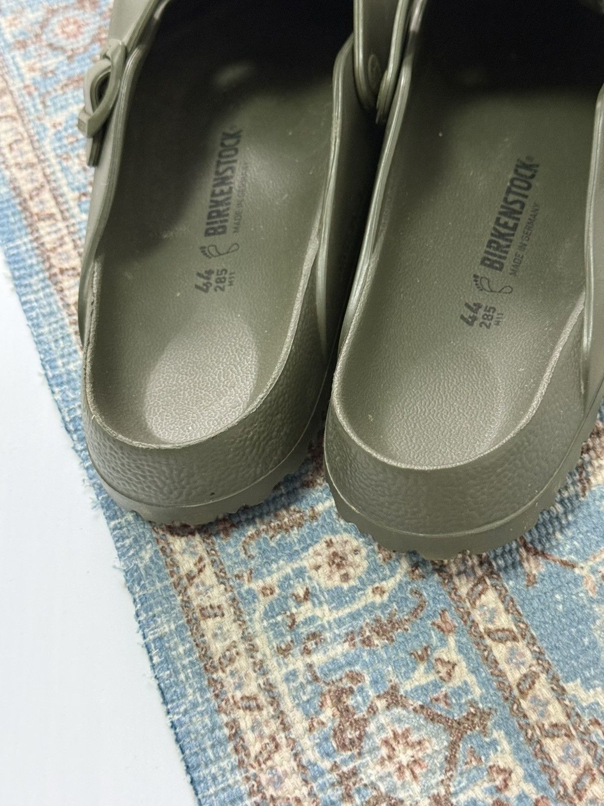 Birkenstock Birkenstock Boston Rubber Khaki Sandals Size US 10 / EU 43 - 6 Thumbnail
