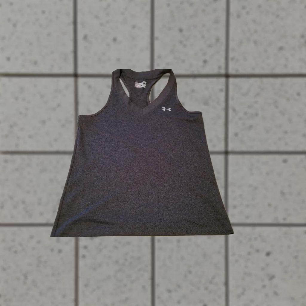 Under Armour Womens Under Armour Tank Shirt Large Gray Athletic Shirt Workout Size L / US 10 / IT 46 - 1 Thumbnail