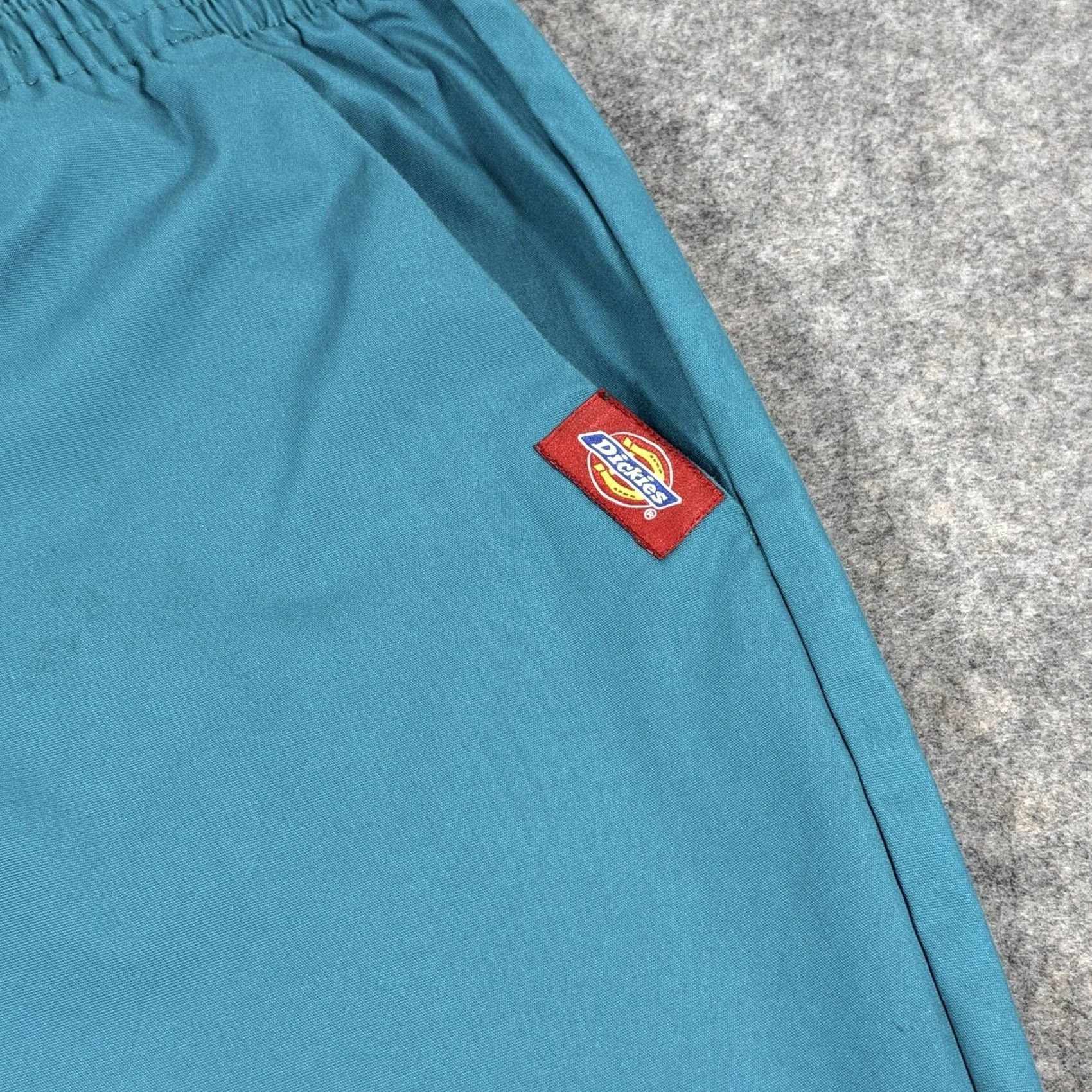 Dickies Dickies Elastic Waist Scrub Pants Women Sz Medium (Actual 31x29.5) Teal Green Size 32" / US 10 / IT 46 - 3 Thumbnail