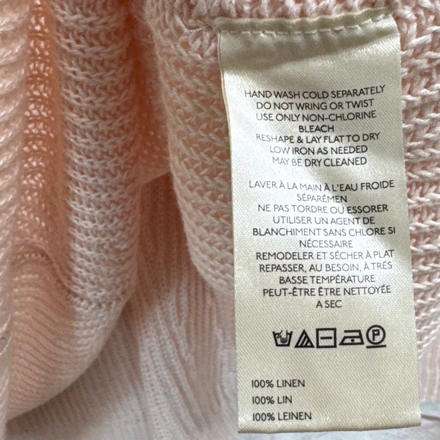 Free People Free People We The Free Jamie Linen V-Neck Sweater Size Med Size M / US 6-8 / IT 42-44 - 9 Thumbnail