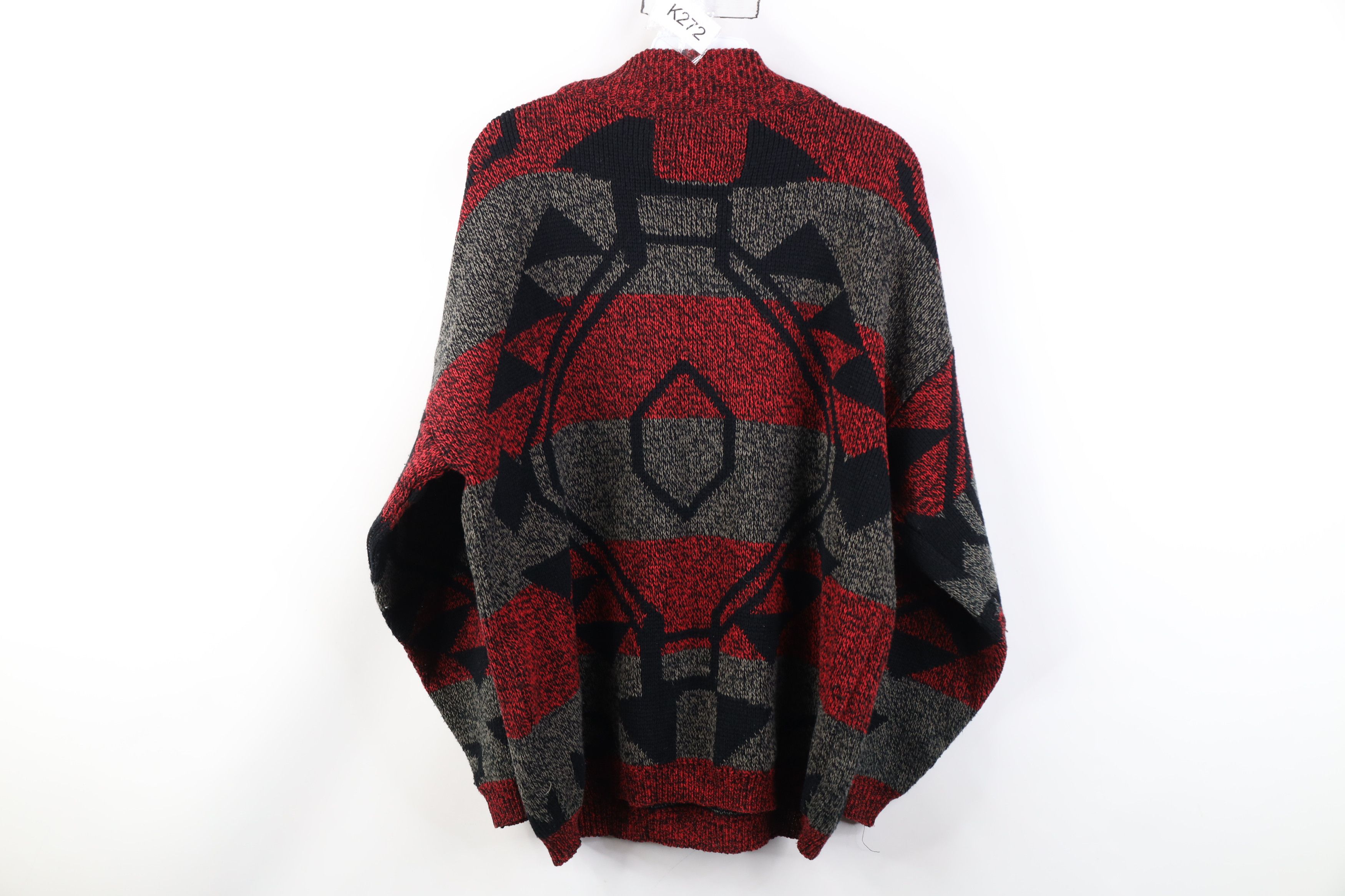 Vintage Vintage 90s Coogi Style Fair Isle Geometric Knit Sweater Size US S / EU 44-46 / 1 - 10 Thumbnail