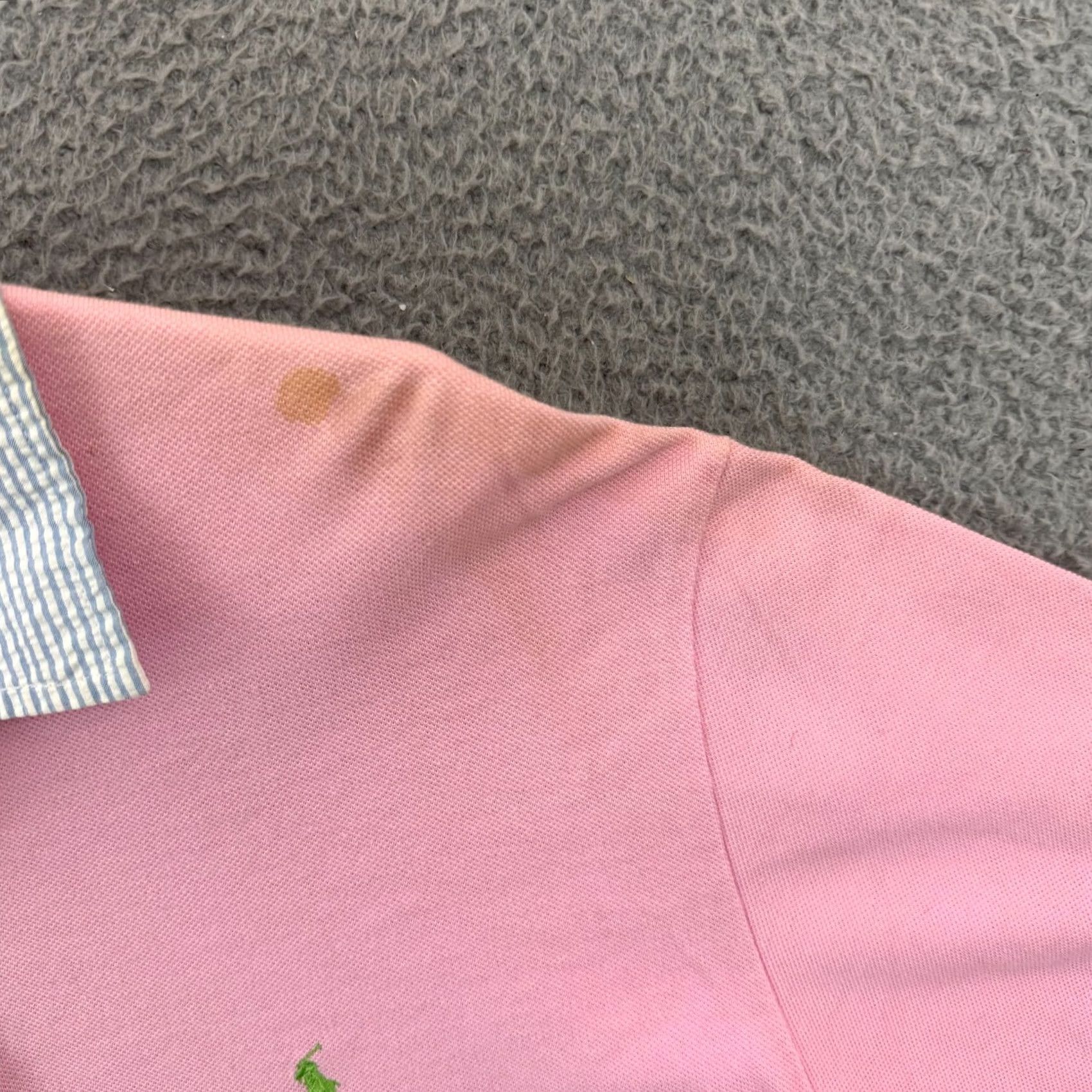 Ralph Lauren VINTAGE Polo Ralph Lauren Shirt Mens XL Pink Polo Collar 90s Pony Golf Casual Size US XL / EU 56 / 4 - 5 Thumbnail