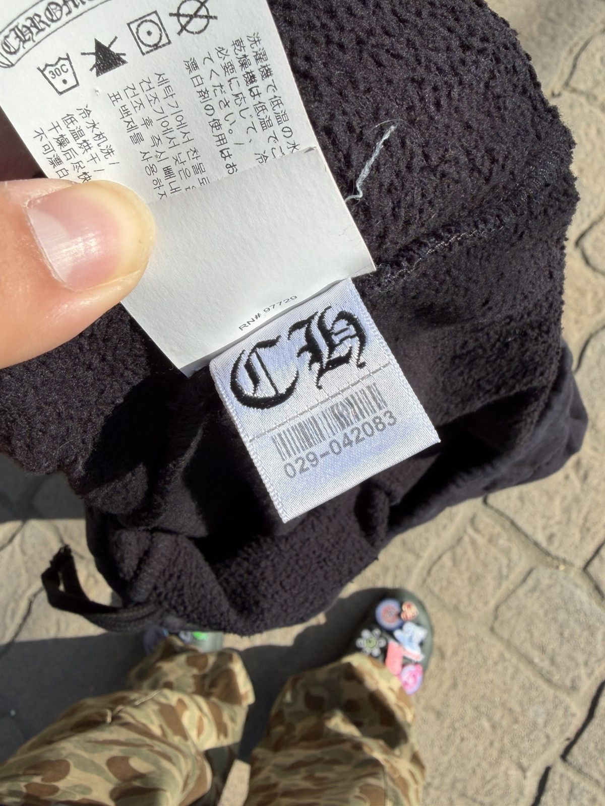 Chrome Hearts CH Y NOT Embroidered Logo Sweatpants (SIZE LARGE) Size US 34 / EU 50 - 14 Thumbnail