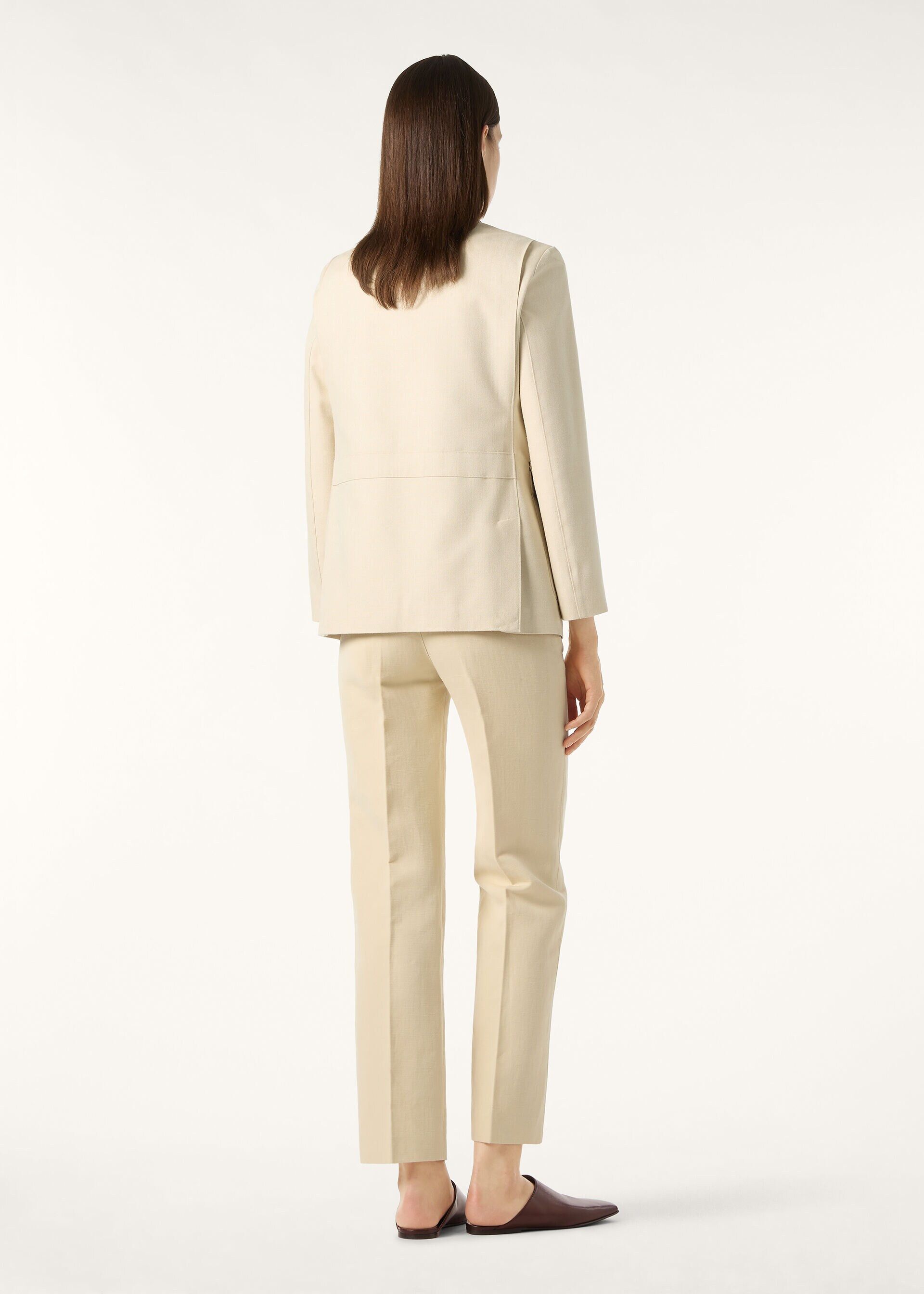 Loro Piana os11x0426 FAQ6870 Roadster Mini Jacket in Silent Armony Size S / US 4 / IT 40 - 7 Thumbnail