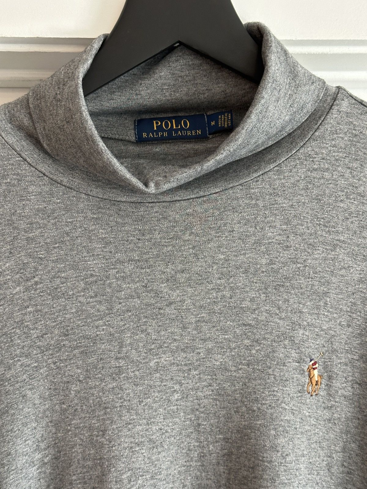 Polo Ralph Lauren Polo Ralph Lauren Turtleneck Long Sleeve Shirt Size US M / EU 48-50 / 2 - 2 Thumbnail