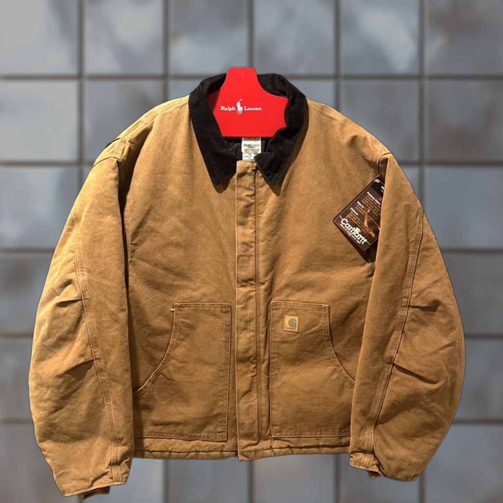 Carhartt VINTAGE Carhartt Arctic Jacket Brown 4XL Men Bomber Jacket HTF RARE J22 BNWT 00’s Size US XXL / EU 58 / 5 - 1 Thumbnail