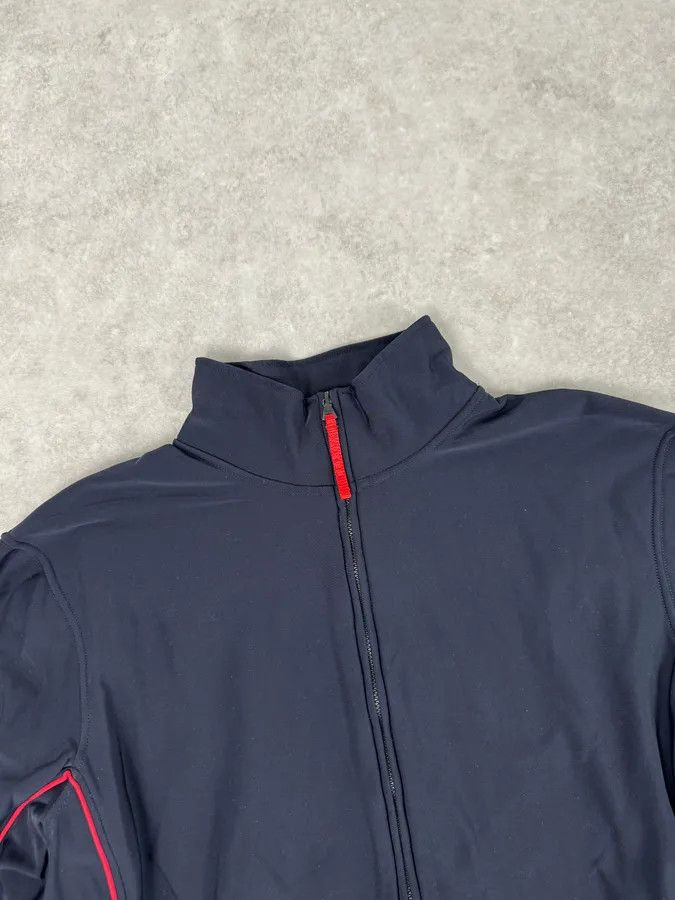 Prada 2000s Prada Navy Contrast Red Stripe Tracksuit Set Size US 33 - 11 Thumbnail
