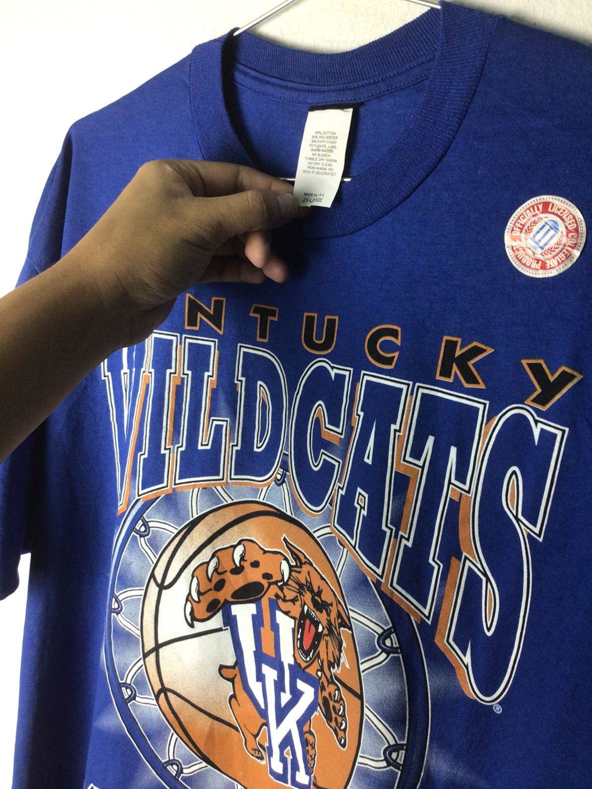 NBA × NCAA × NFL NCAA Kentucky Wildcats 90's Size US XL / EU 56 / 4 - 3 Thumbnail