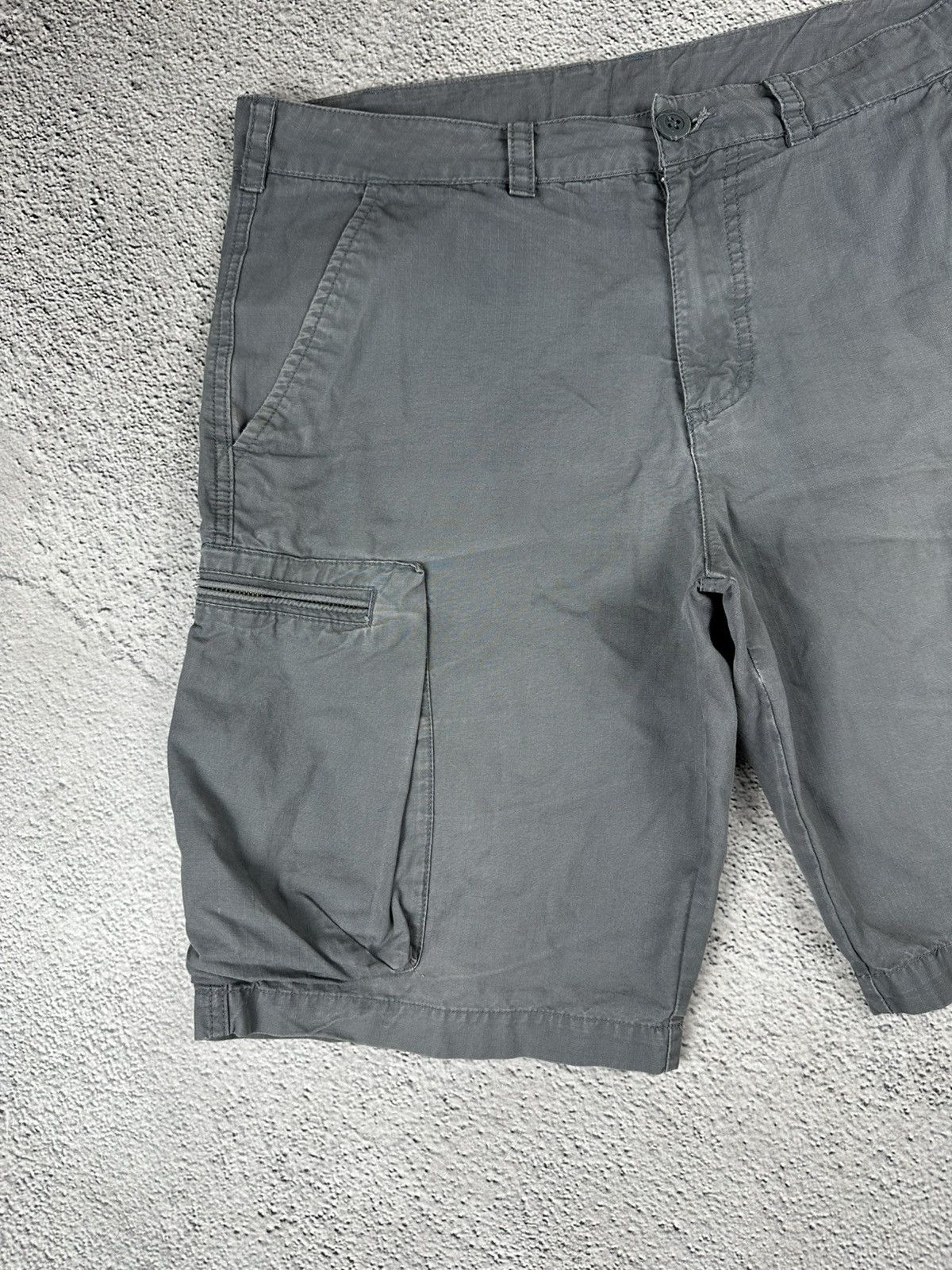 Nike Vintage Nike Cargo Faded Shorts Baggy Ripstop Y2K Size US 30 / EU 46 - 3 Thumbnail