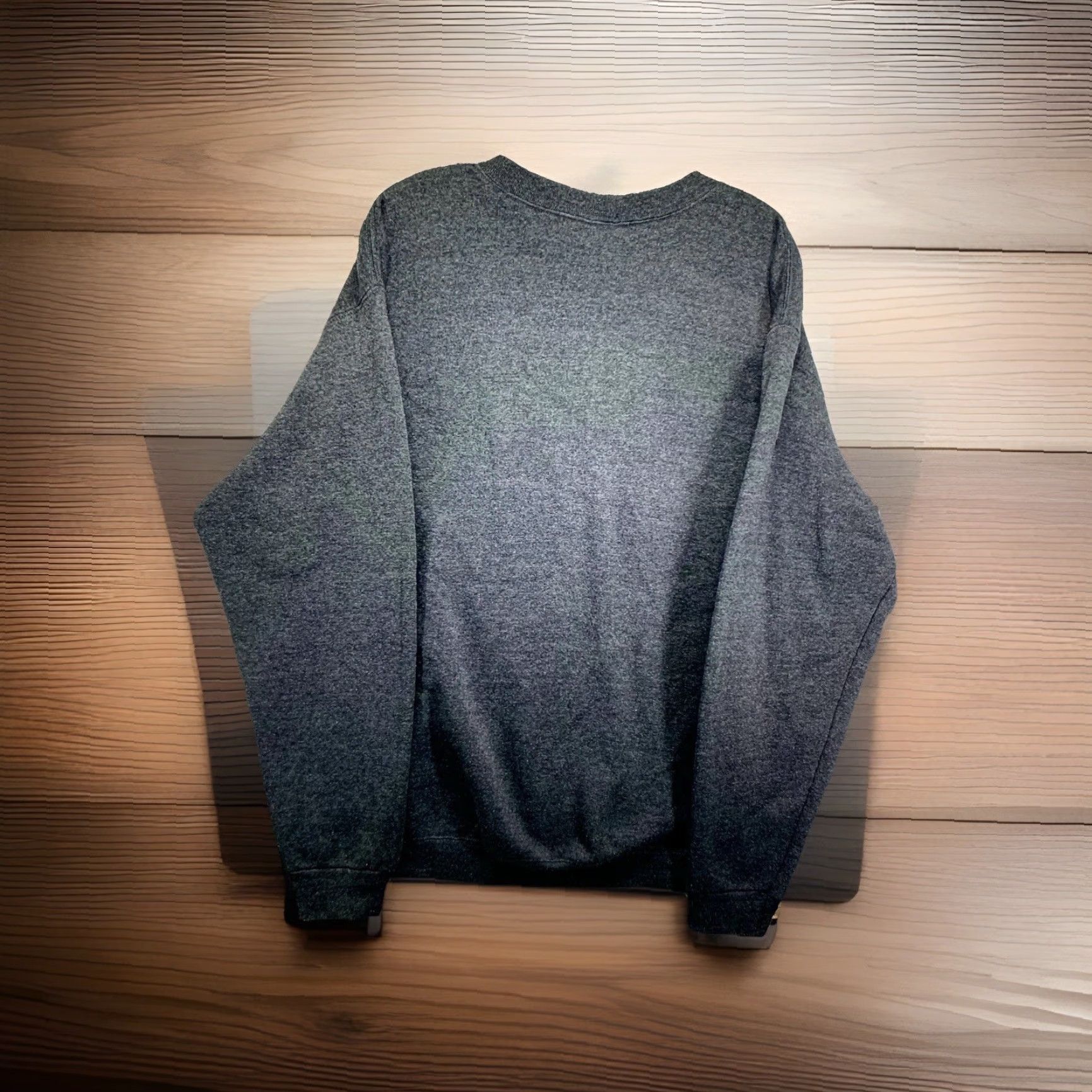 Vintage VINTAGE Pluma Sweatshirt Crewneck Mens XL Dark Gray Short Description: plain, solid pattern Size US XL / EU 56 / 4 - 2 Thumbnail