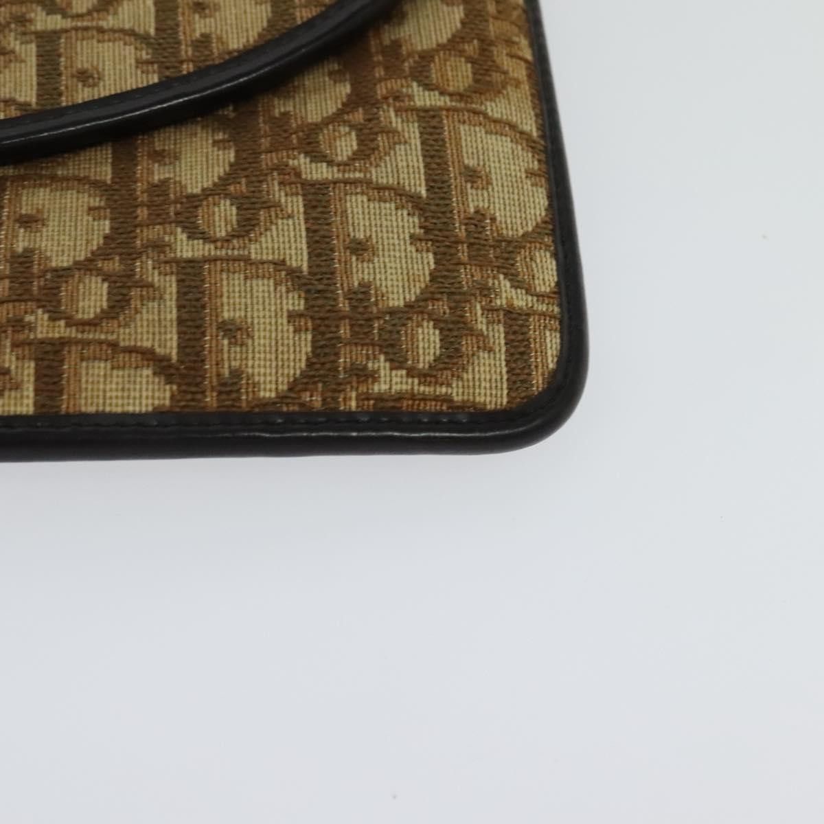 Dior DIOR Trotter Canvas Shoulder Bag Brown Size ONE SIZE - 9 Thumbnail