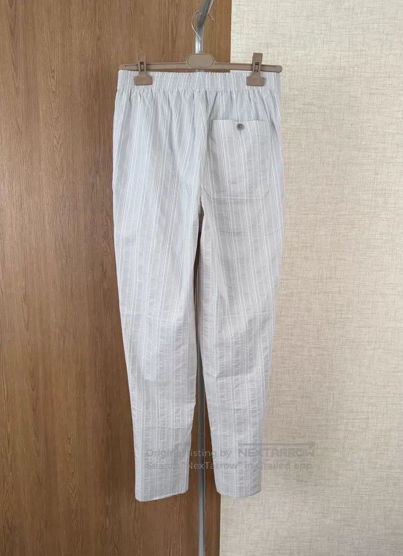 Hermes Hermes Men's Thin Drawstring Pants for Spring and Summer Size US 40 / EU 56 - 8 Thumbnail