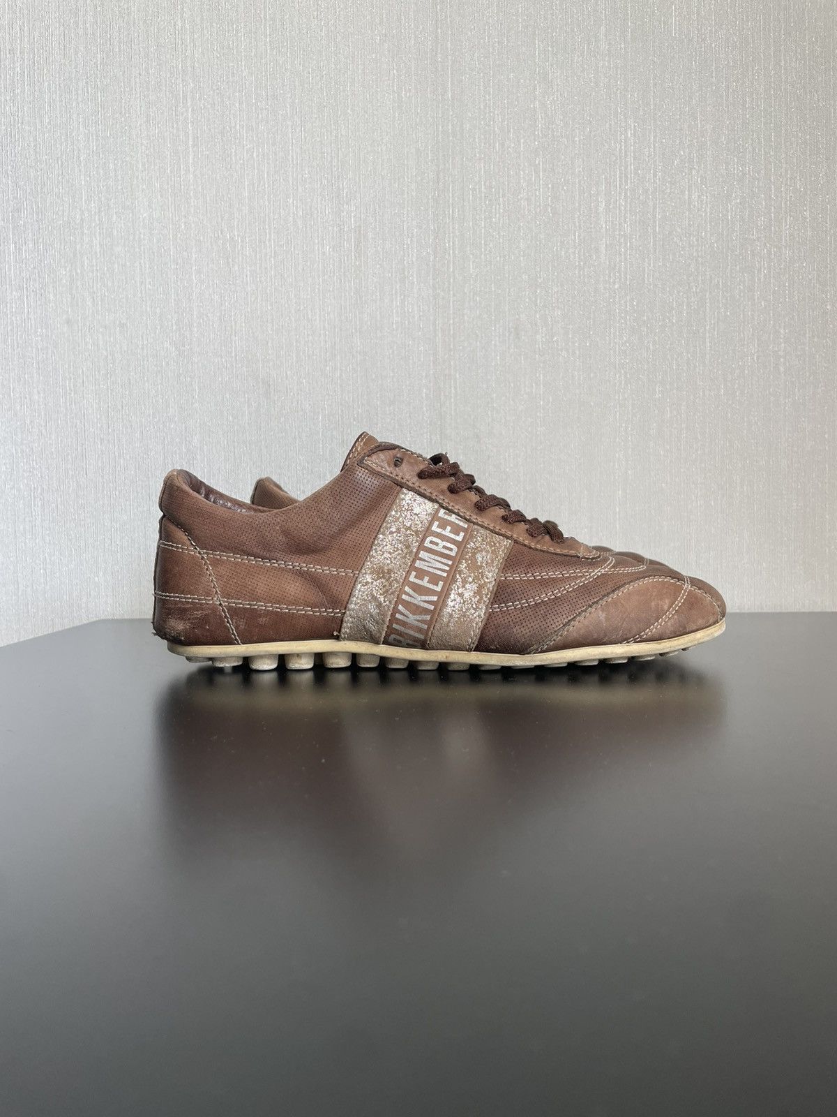 Dirk Bikkembergs Vntg Dirk Bikkembergs Snickers Soccer Golden Goose Style Y2k Size US 9 / IT 39 - 2 Thumbnail