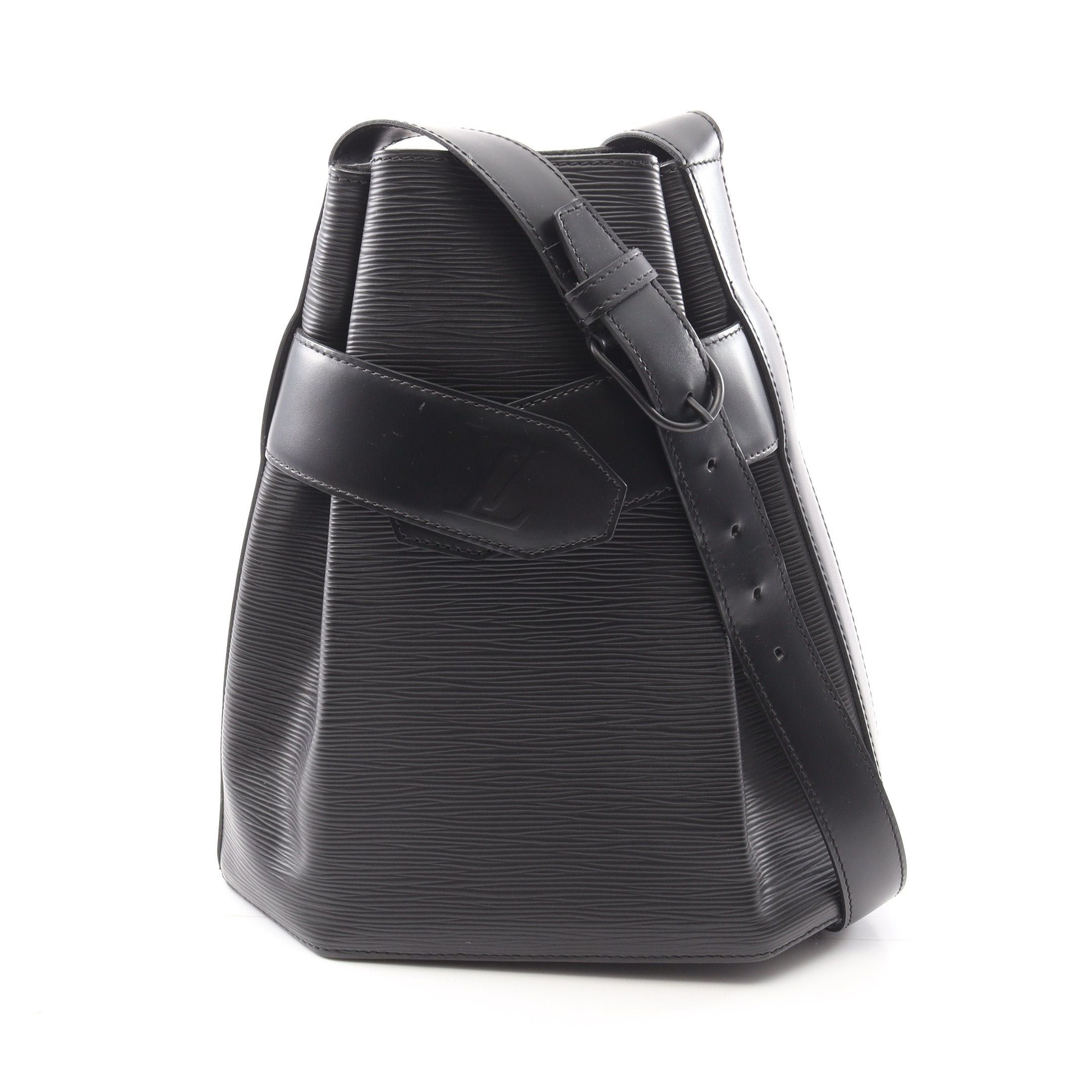 Louis Vuitton Sac De Paul Pm Epi Noir Shoulder Bag Leather Black, Women's