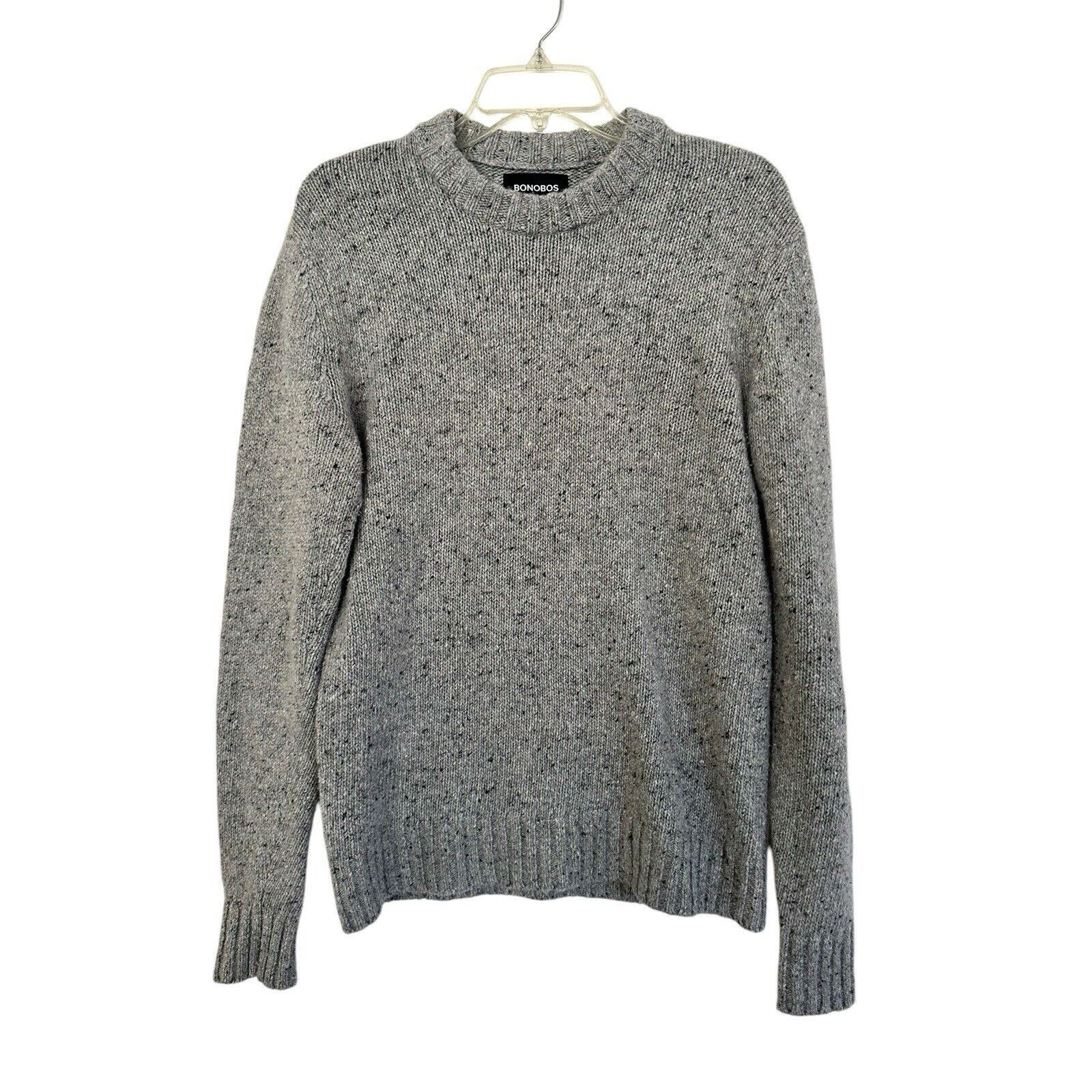Bonobos Bonobos Men's Pullover Sweater Wool Blend Long Sleeve Small Size US S / EU 44-46 / 1 - 2 Thumbnail
