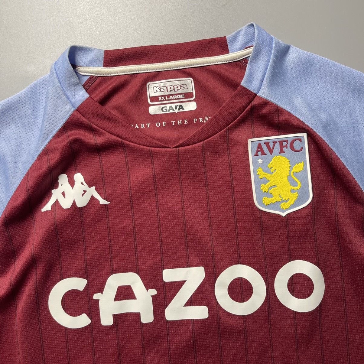 Kappa × Vintage ASTON VILLA KAPPA 2020/2021 SOCCER HOME JERSEY #10 GREALISH Size US XXL / EU 58 / 5 - 4 Thumbnail