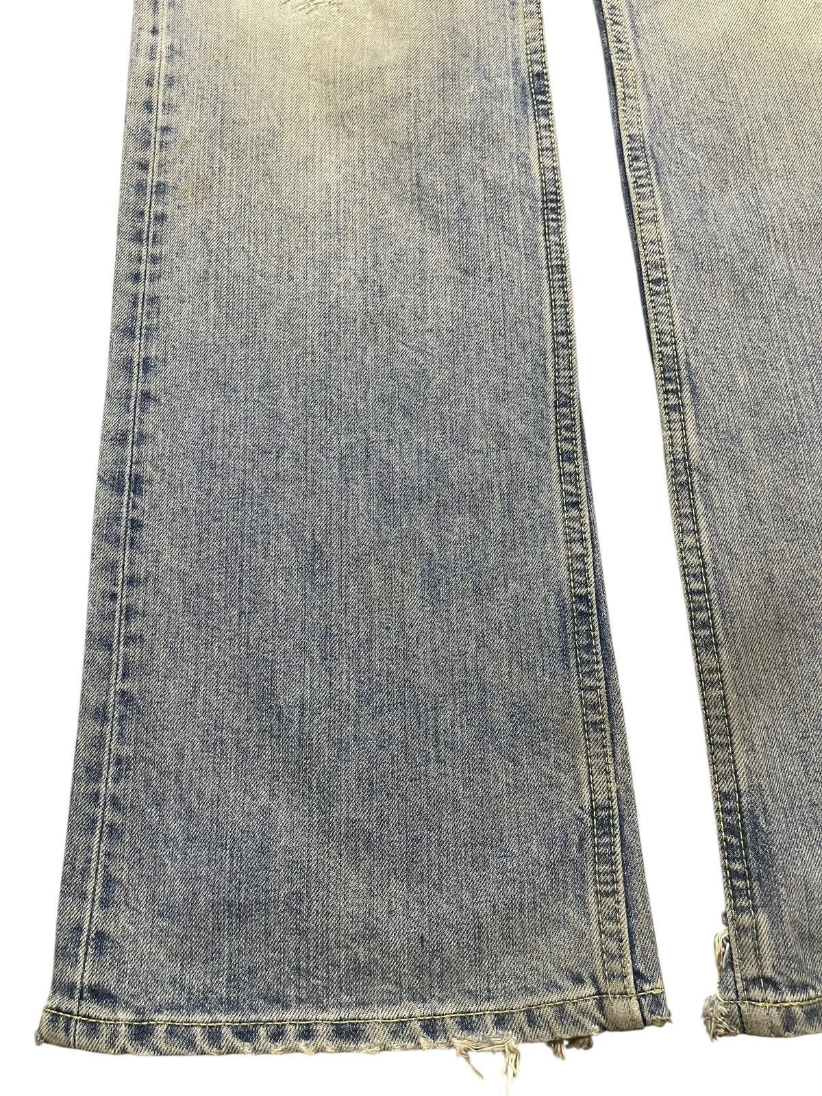 Ego Tripping Vintage Japan Ego Tripping Faded Distressed Flare Jeans Size US 32 / EU 48 - 7 Thumbnail