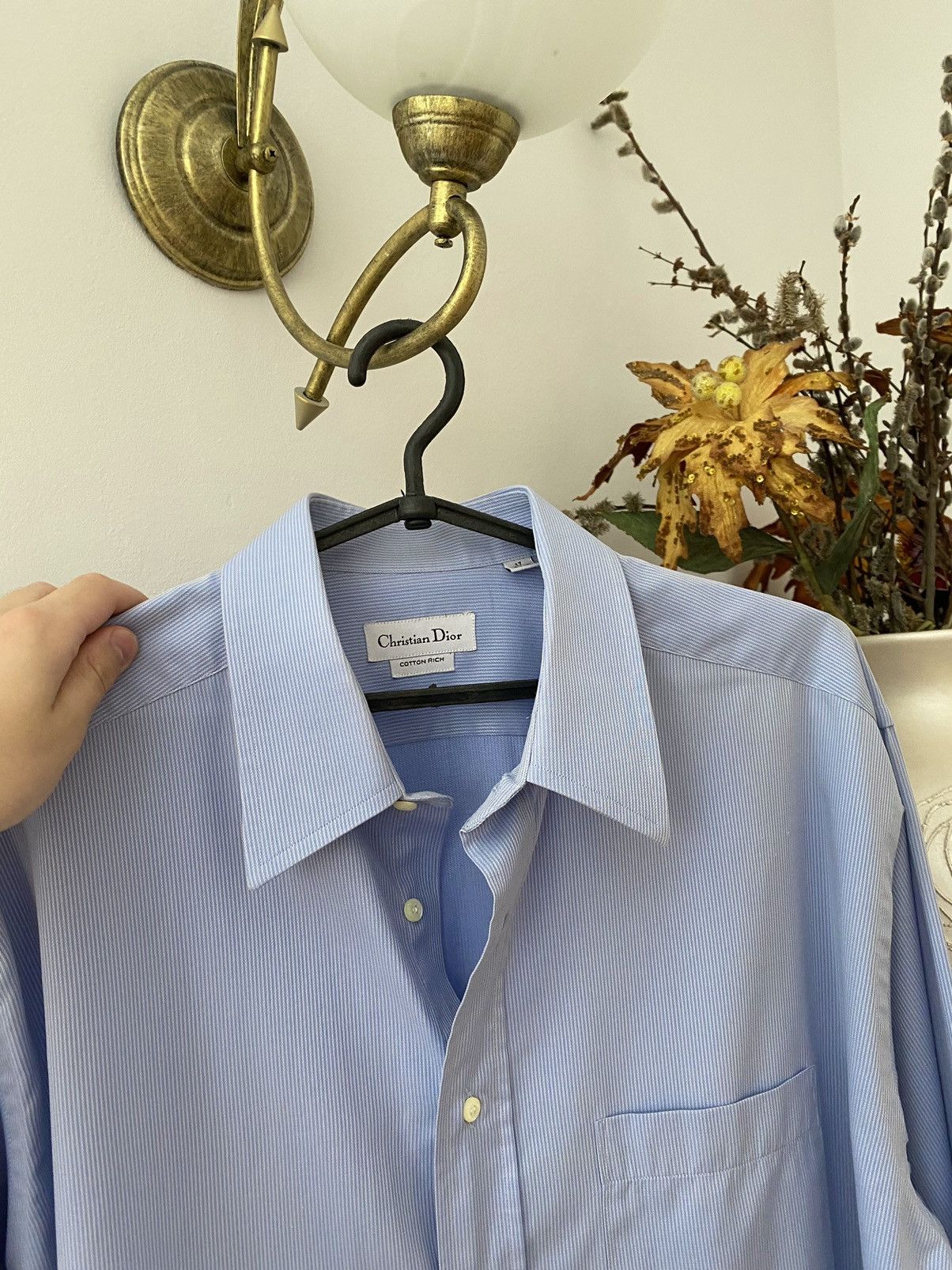 Christian Dior Monsieur Vintage Christian Dior Button Up Shirt Size US XL / EU 56 / 4 - 3 Thumbnail