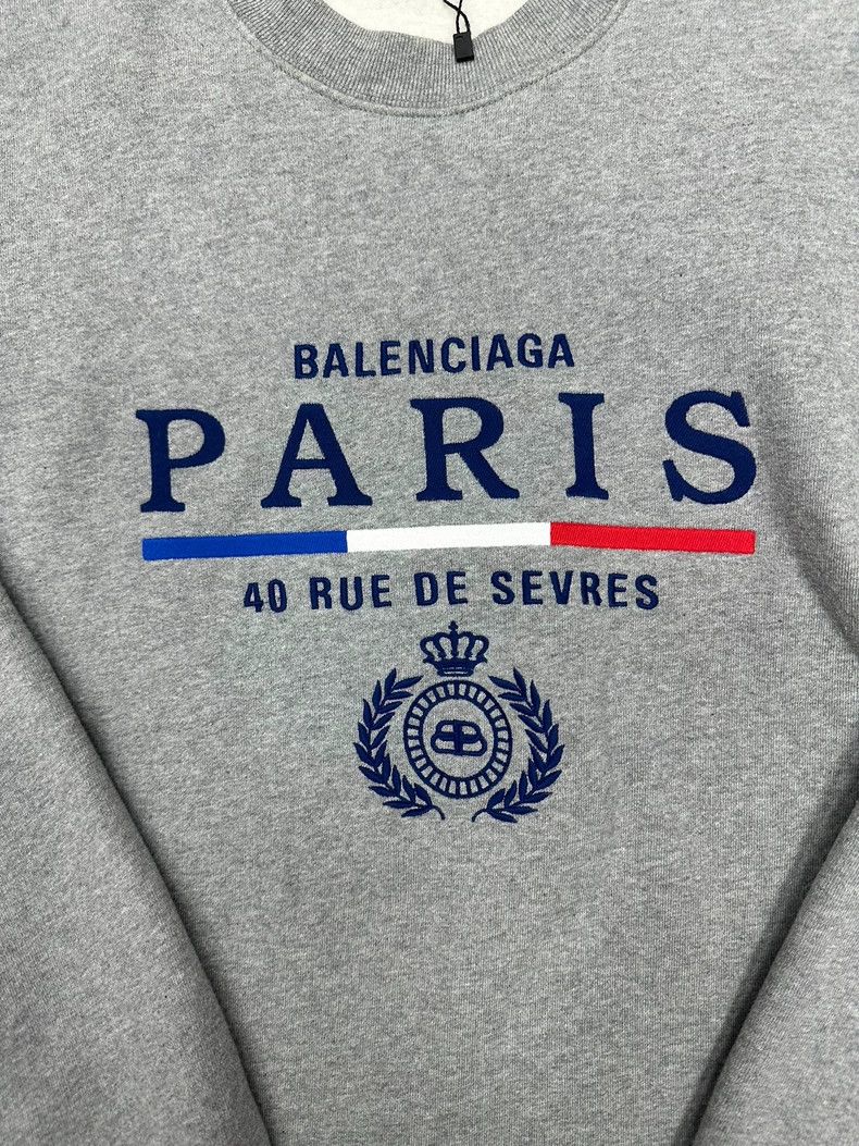 Balenciaga Balenciaga Wheat ear gray sweater Size US S / EU 44-46 / 1 - 2 Thumbnail