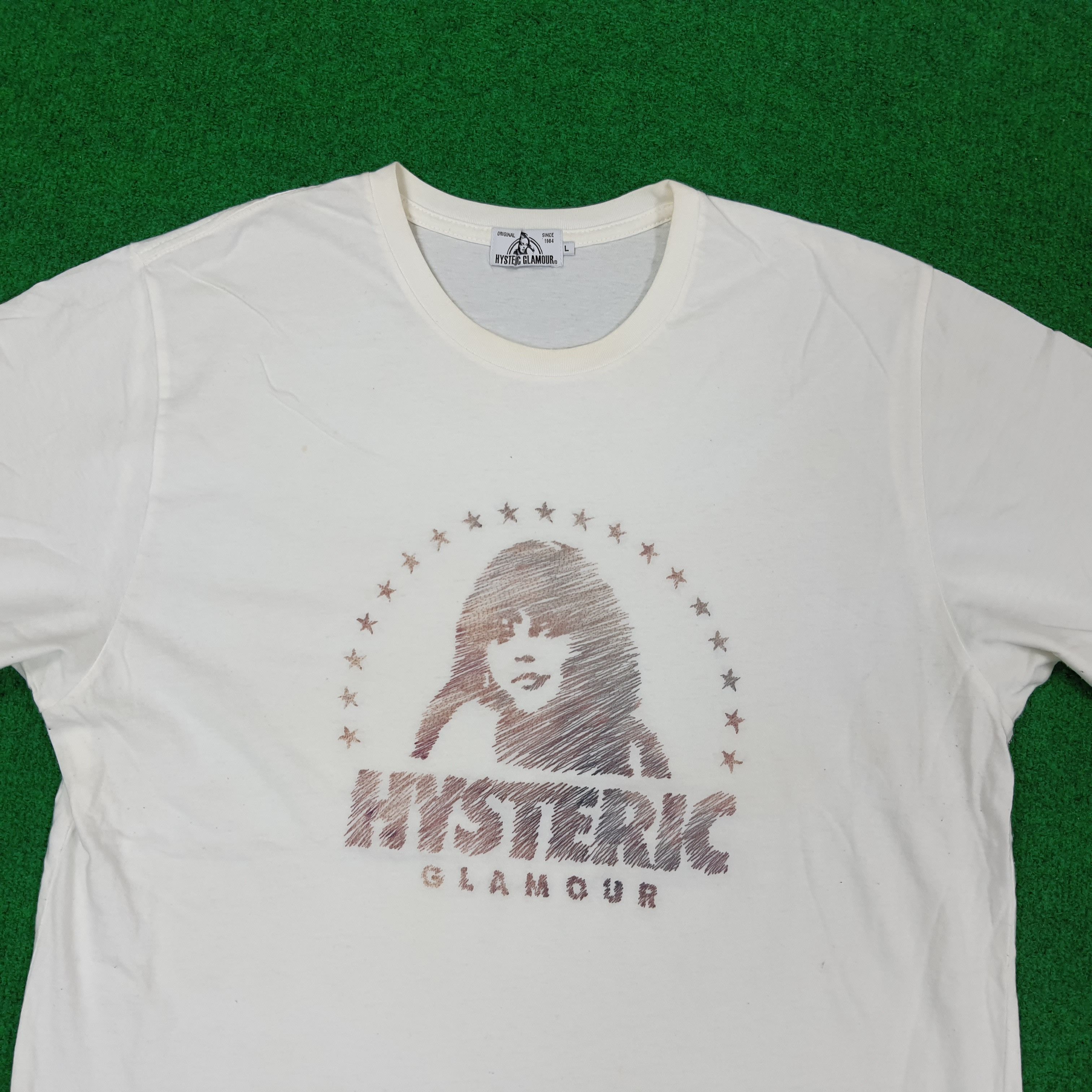 Hysteric Glamour Vintage Hysteric Glamour Japanese Brand Tshirt C239N40 Size US M / EU 48-50 / 2 - 2 Thumbnail