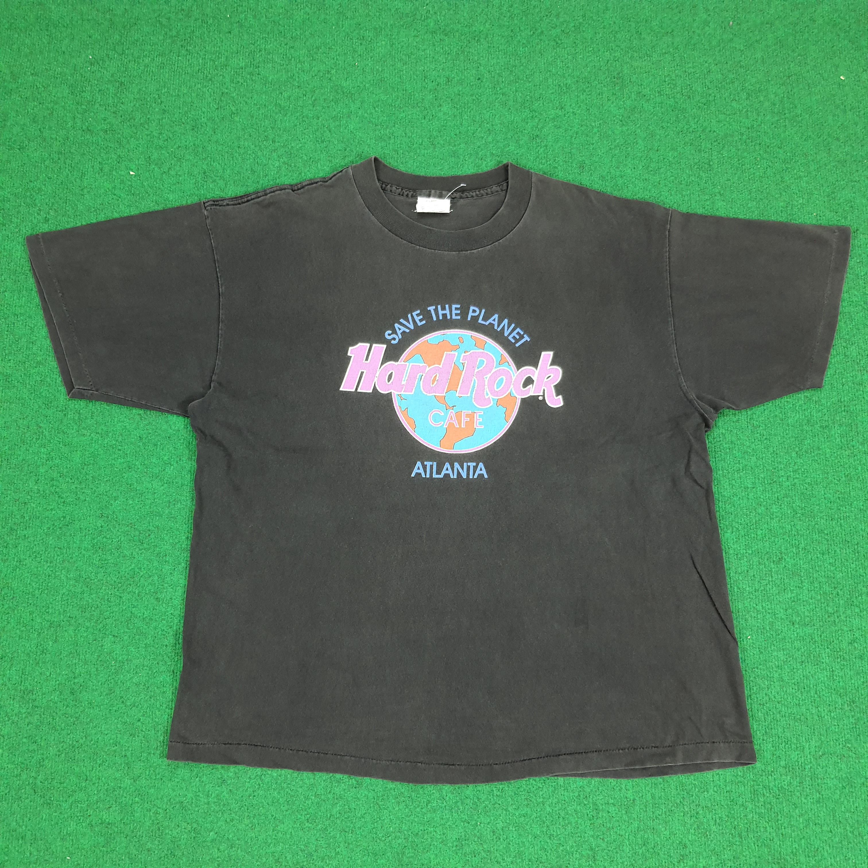 Hard Rock Cafe × Vintage Vintage Hard Rock Cafe Atlanta Tshirt Size US XL / EU 56 / 4 - 1 Thumbnail