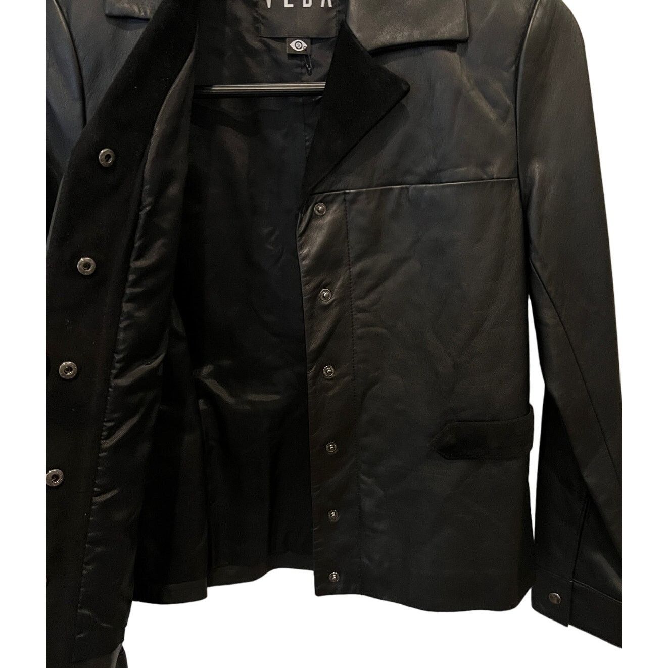 VEDA Veda 'Calder' Suede & Leather Jacket Size Small Size M / US 6-8 / IT 42-44 - 5 Thumbnail