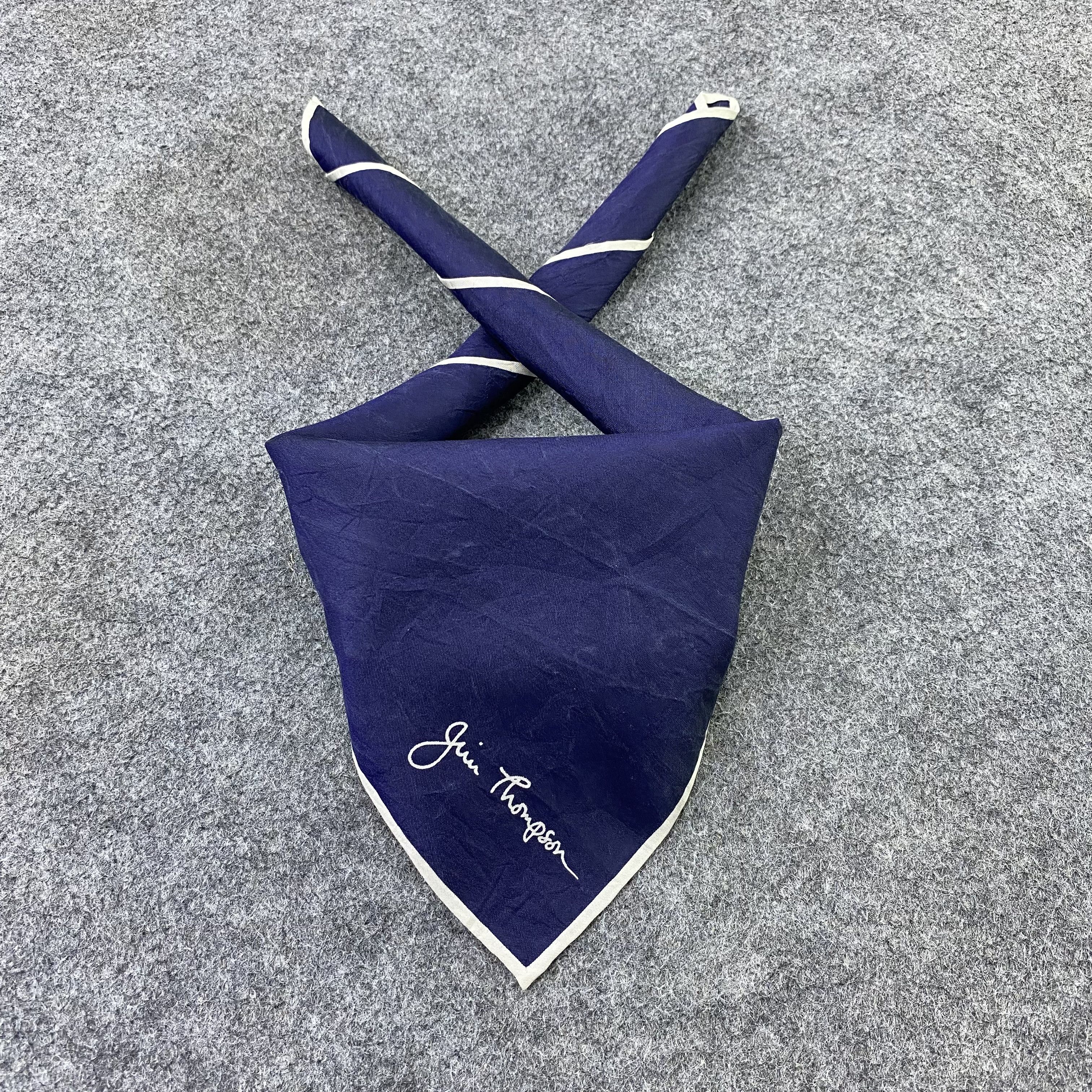 Jim Thompson Jim Thompson Handkerchief Neckerchief Bandana-B1604 Size ONE SIZE - 2 Thumbnail