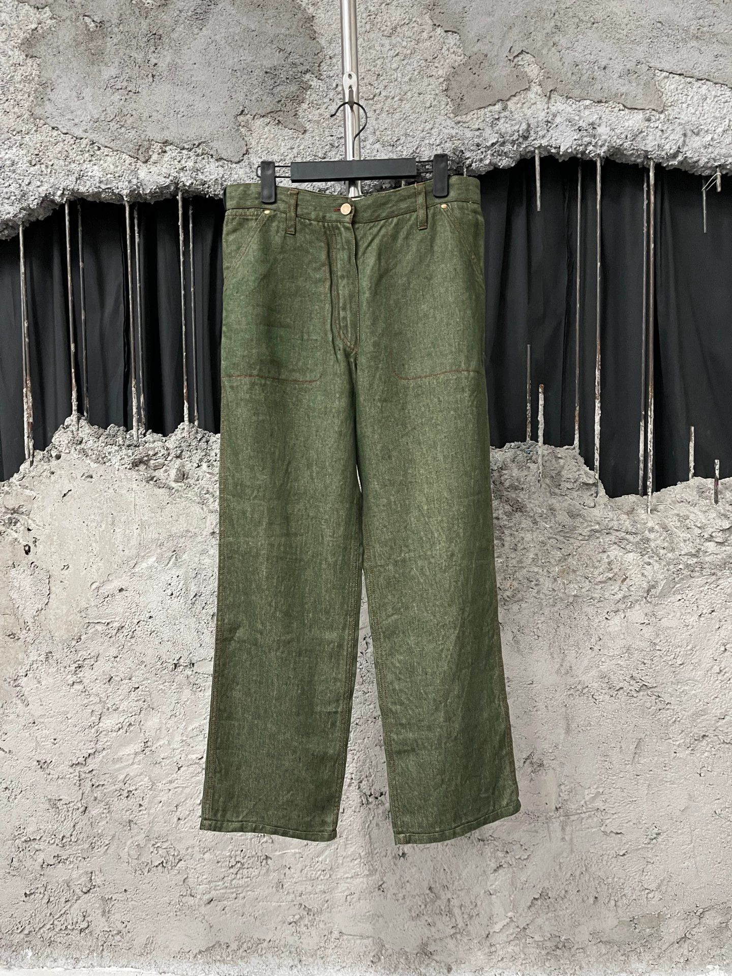 Hermes Hermes New Trousers Size 34 Size 25" / US 0 / IT 36 - 1 Thumbnail