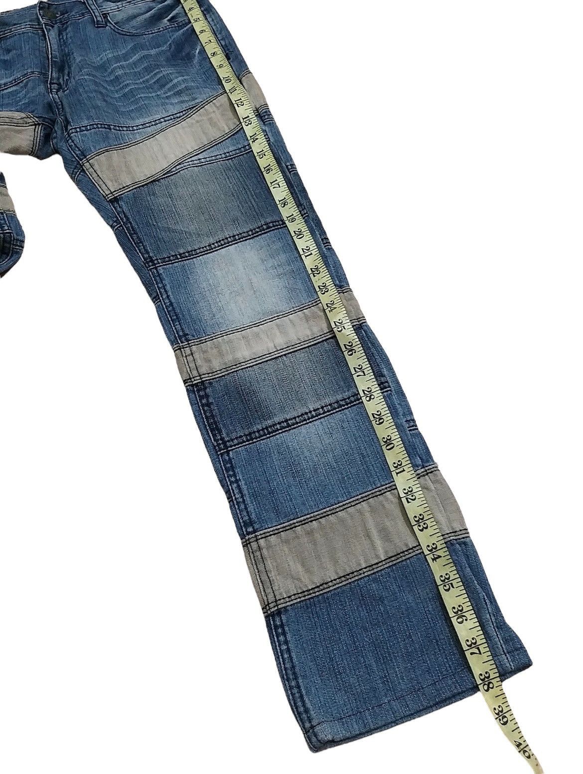 Japanese Brand 🔥EDGE RUPERT PATCHWORK INSPIRED HYSTERIC GLAMOUR HAGI JEANS Size US 32 / EU 48 - 5 Thumbnail