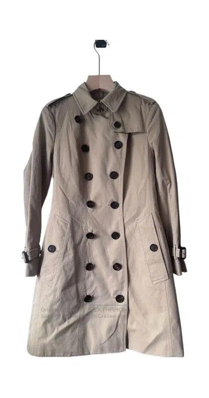 Burberry Burberry Women's Khaki Cotton Trench Coat. Size M / US 6-8 / IT 42-44 - 1 Thumbnail