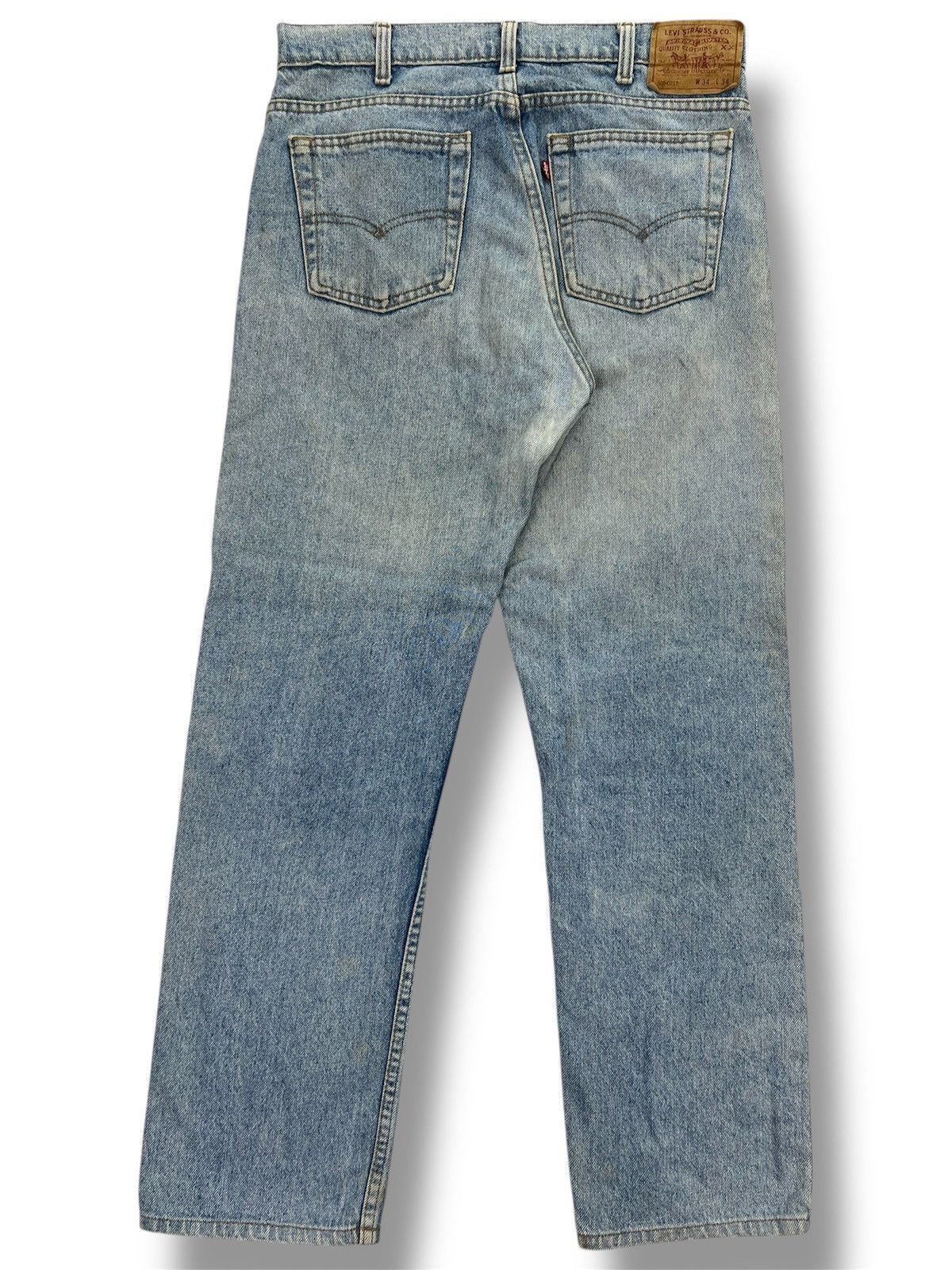 Levi's Vintage Levi’s 505 Dirty Distressed Jeans Size US 32 / EU 48 - 2 Thumbnail