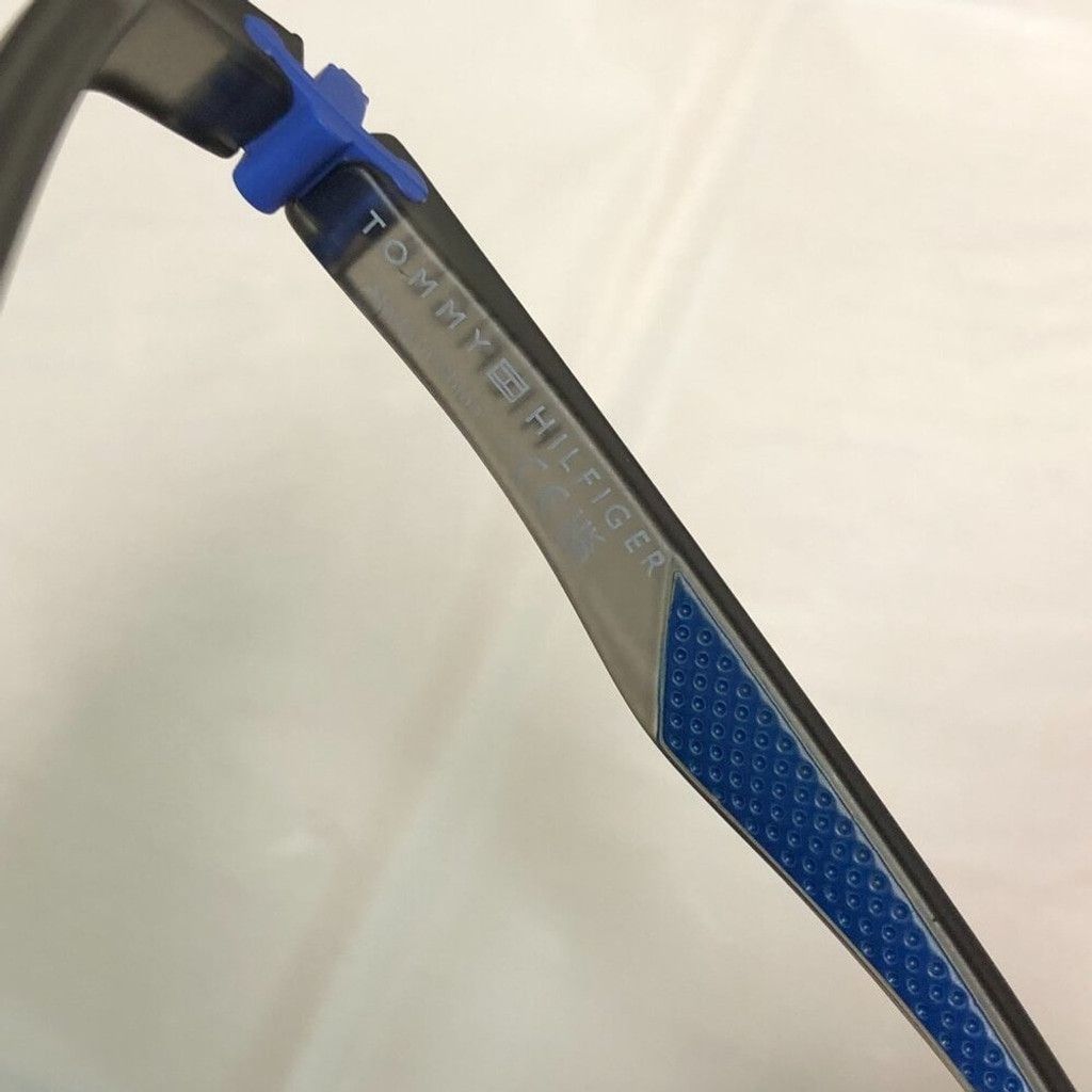 Tommy Hilfiger Tommy Hilfiger Blue & Gray Square Frame Sunglasses Size ONE SIZE - 5 Thumbnail