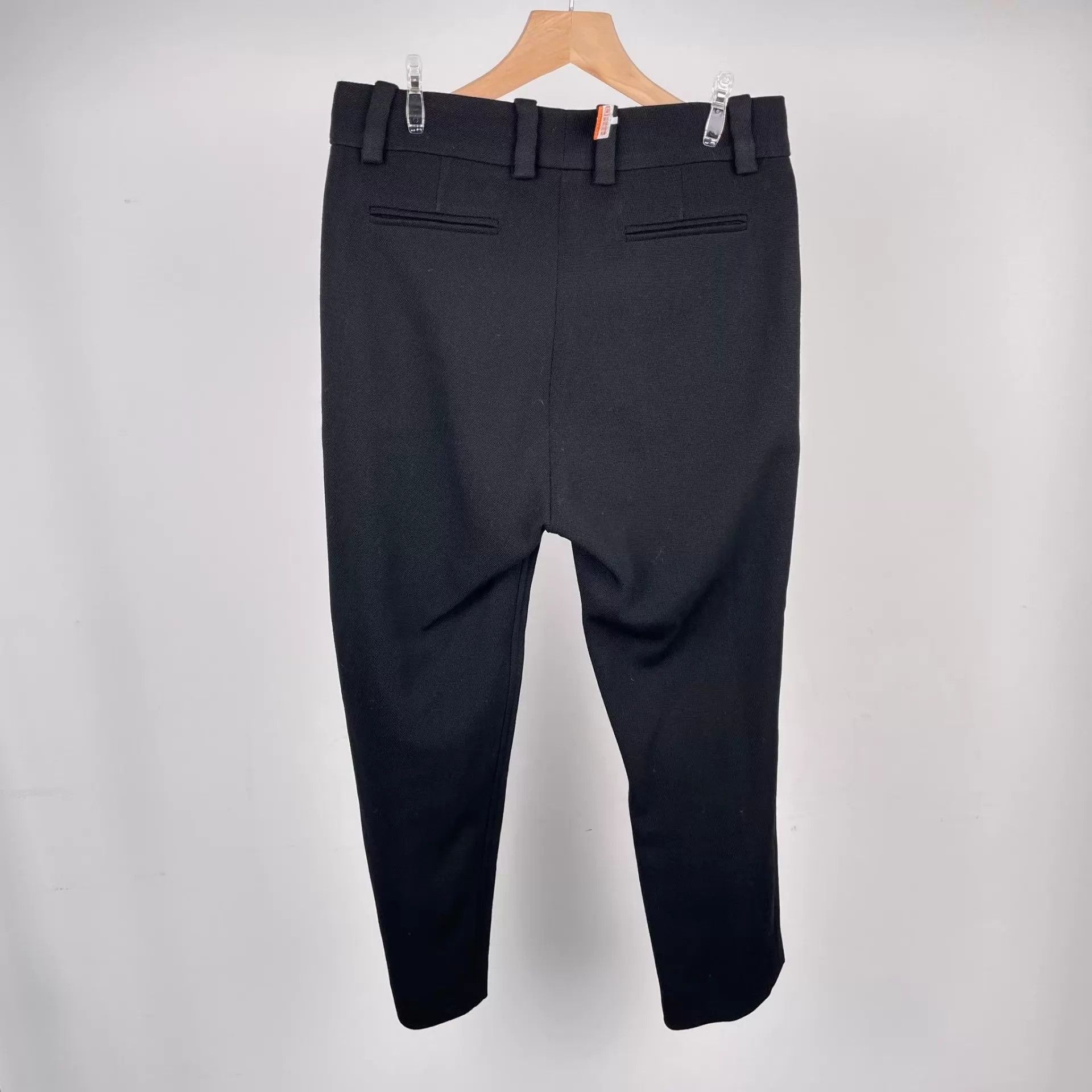 Louis Vuitton LV Cotton Black Dress Trousers Size 36 Size US 36 / EU 52 - 2 Thumbnail