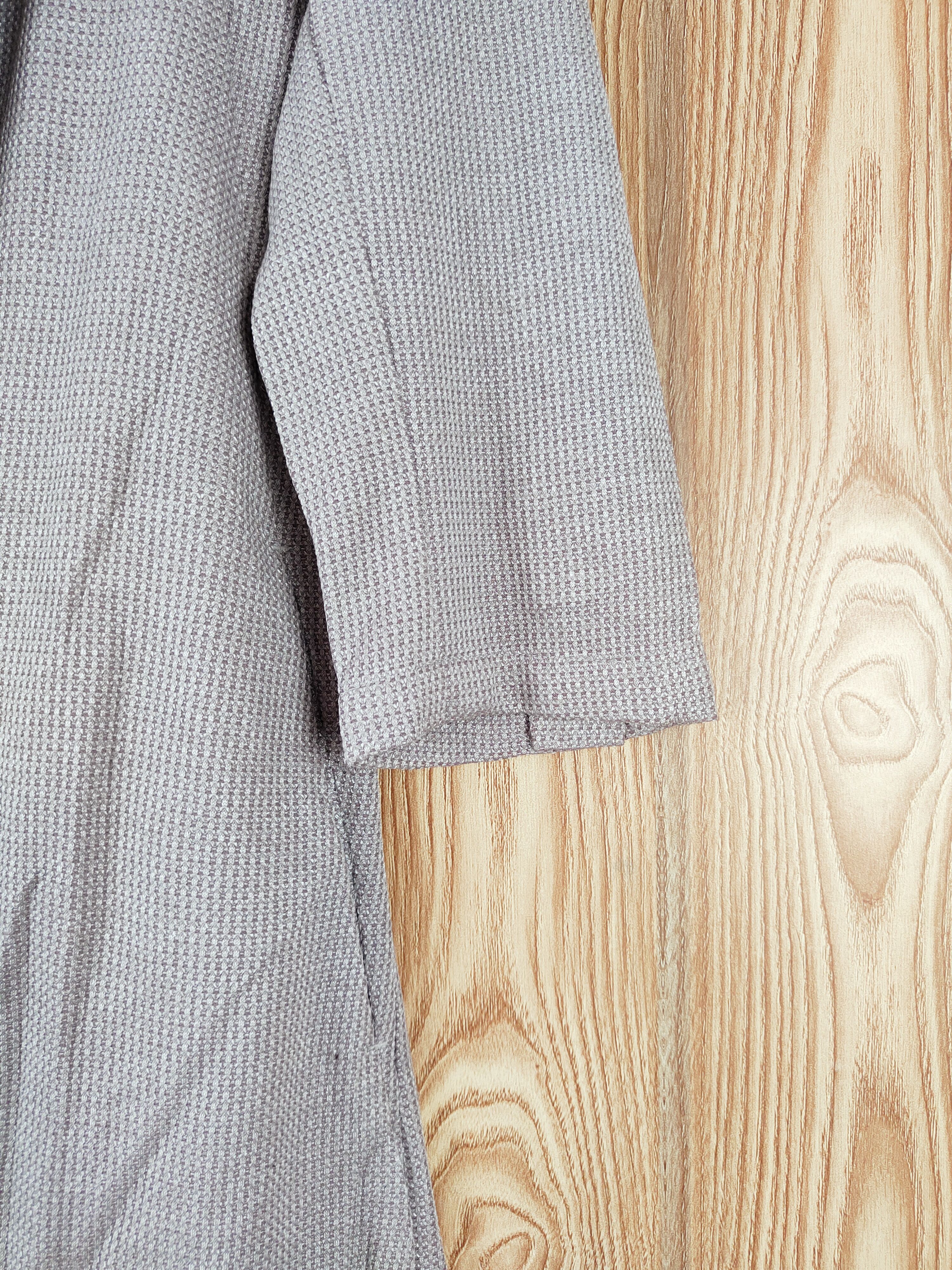 Tornado Mart × Vintage Vintage Design Tornado Mart Gray Long Blazers Size M / US 6-8 / IT 42-44 - 6 Thumbnail