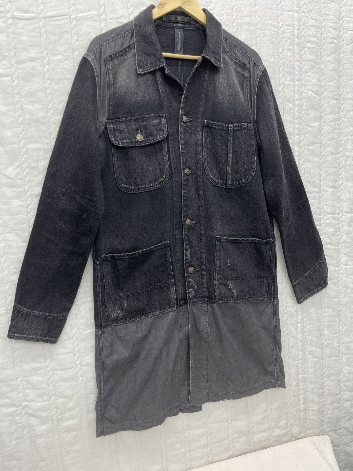 Maison MIHARA YASUHIRO RARE🔥MIHARA YASUHIRO AW15 DENIM OVERJACKET Size US S / EU 44-46 / 1 - 3 Thumbnail