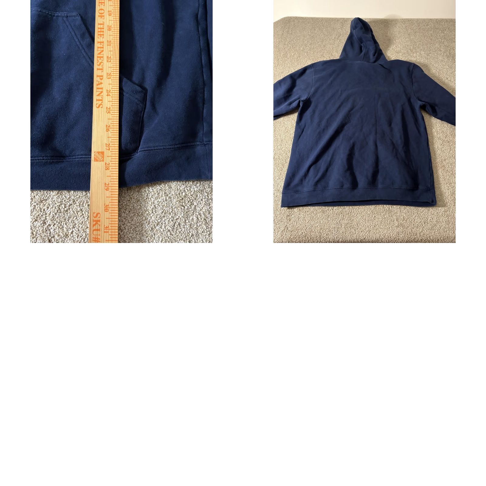 Adidas Adidas Mens XL Blue Fleece Pullover - Berkeley Soccer Graphic Hoodie Size US XL / EU 56 / 4 - 8 Thumbnail