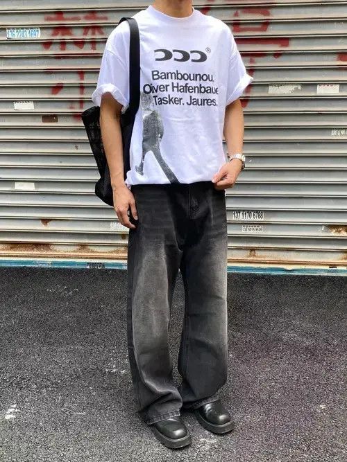 Japanese Brand y2k yuppie faded baggy jeans Size US 32 / EU 48 - 3 Thumbnail
