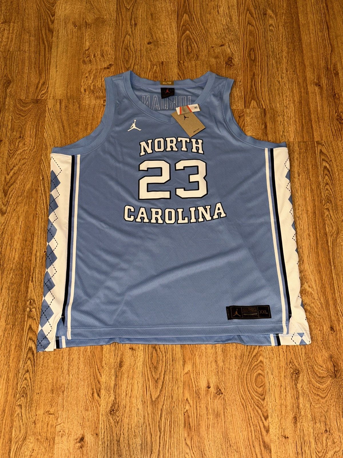 Jordan Brand Nike UNC North Carolina Jordan Tar Heels Limited Jersey 2XL Size US XXL / EU 58 / 5 - 1 Thumbnail