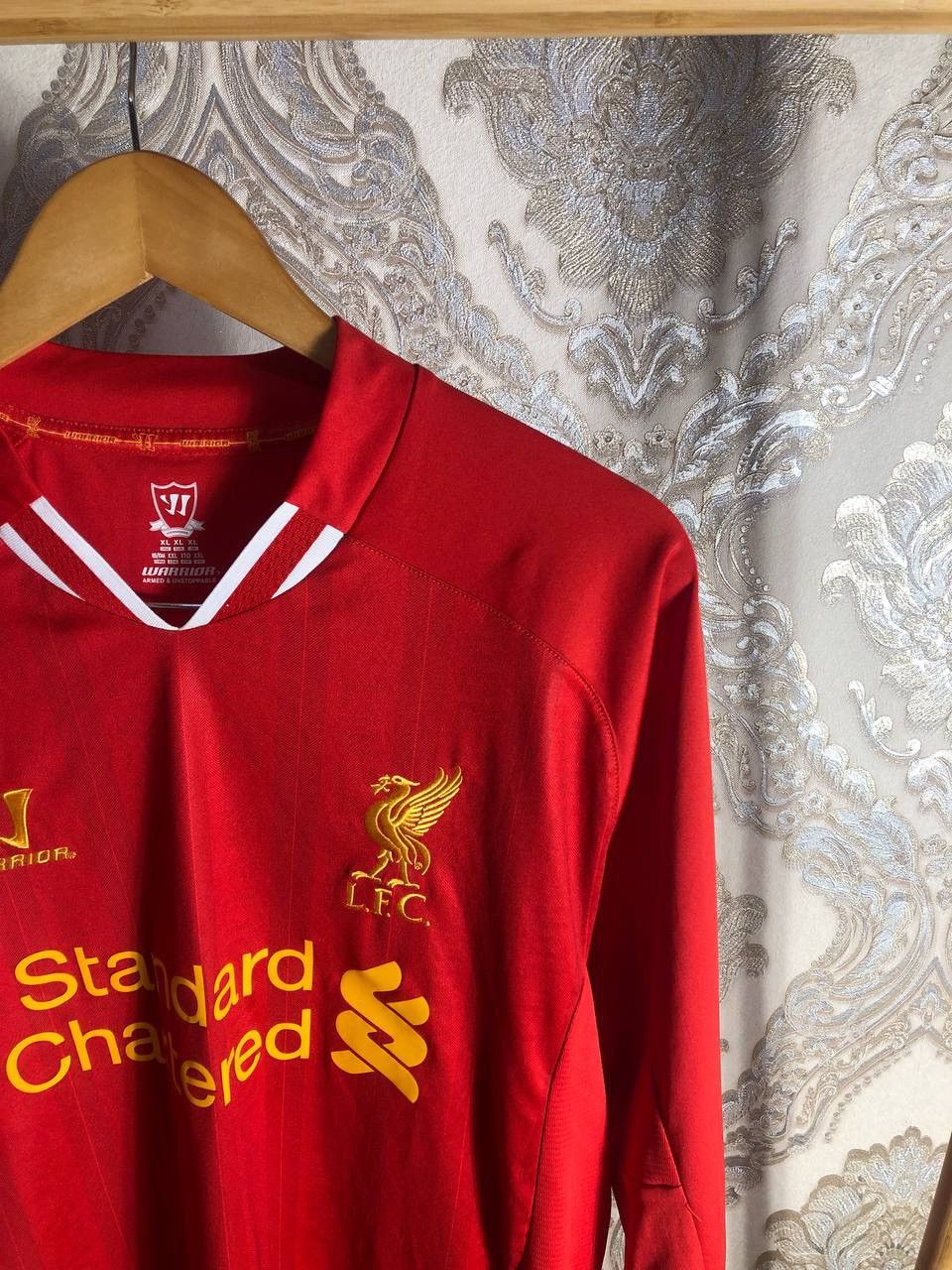 Vintage VERY RARE LIVERPOOL ENGLAND RETRO SOCCER JERSEY BLOKE 90s Size US XXL / EU 58 / 5 - 2 Thumbnail