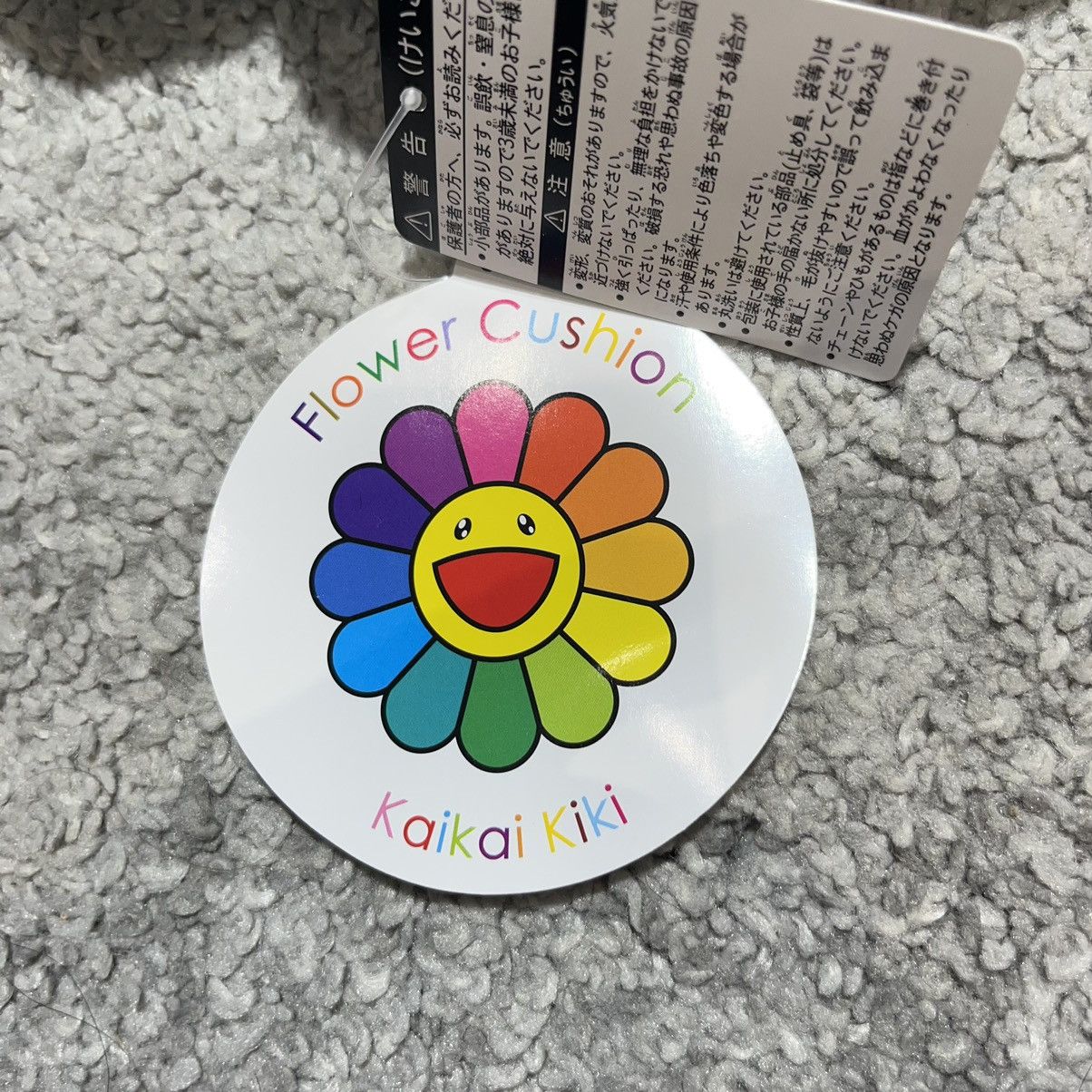 Takashi Murakami Takashi Murakami light blue 30cm flower pillow cushion Size ONE SIZE - 5 Thumbnail