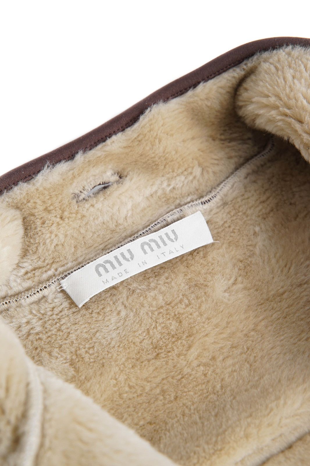 Miu Miu Miu Miu F/W1999 Fleece Lining Belt Buckle Jacket Size M / US 6-8 / IT 42-44 - 20 Thumbnail