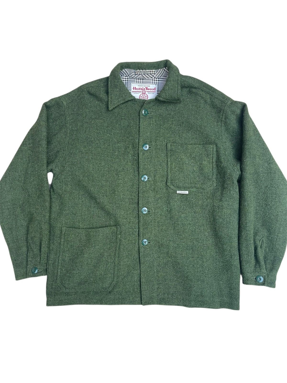 Harris Tweed Rare Harris Tweed x Kempel – German Utility Wool Jacket Size US M / EU 48-50 / 2 - 1 Thumbnail