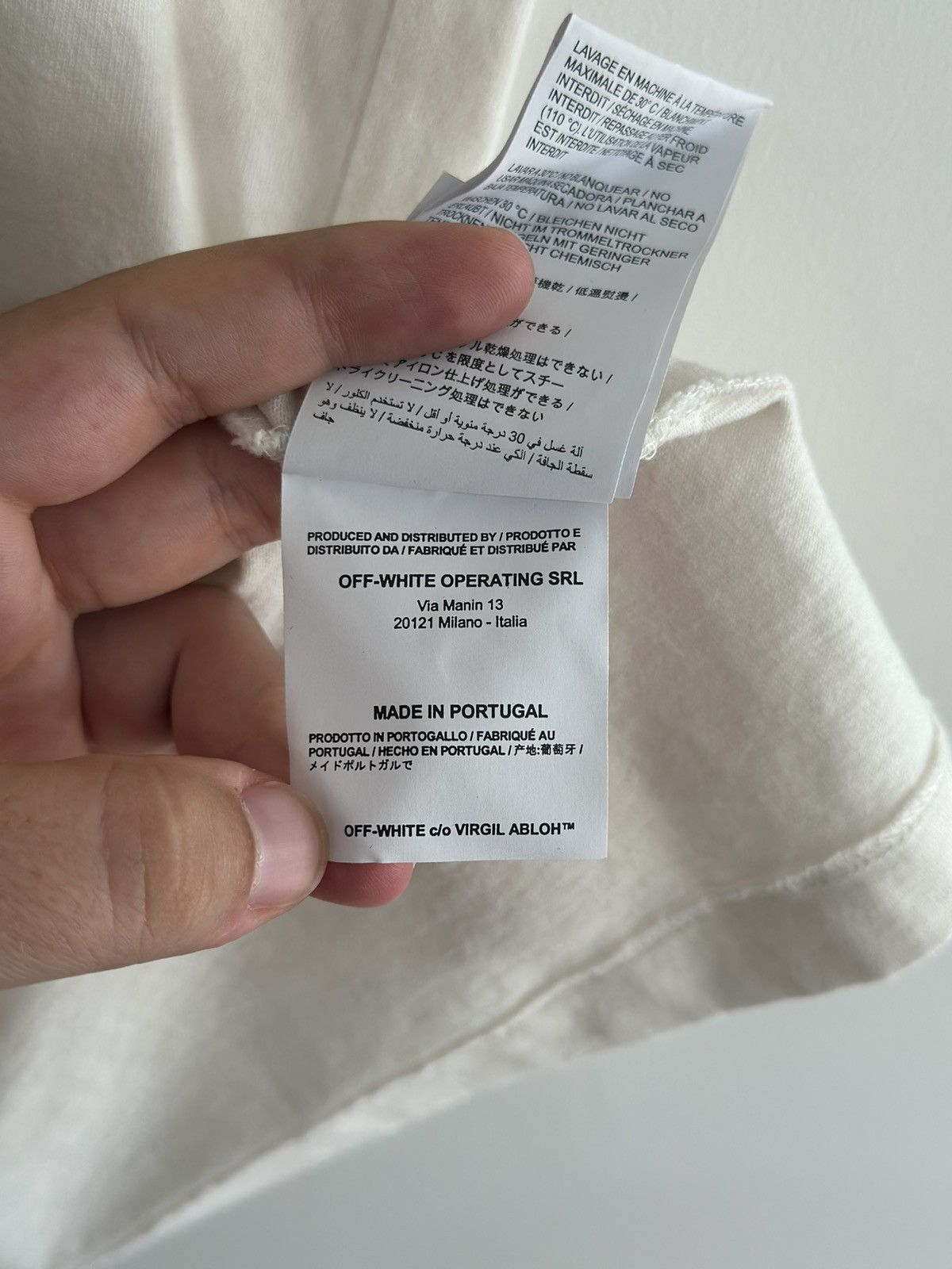 Off-White Off White FW19 “Gradient” Arrow Tee Size US S / EU 44-46 / 1 - 7 Thumbnail